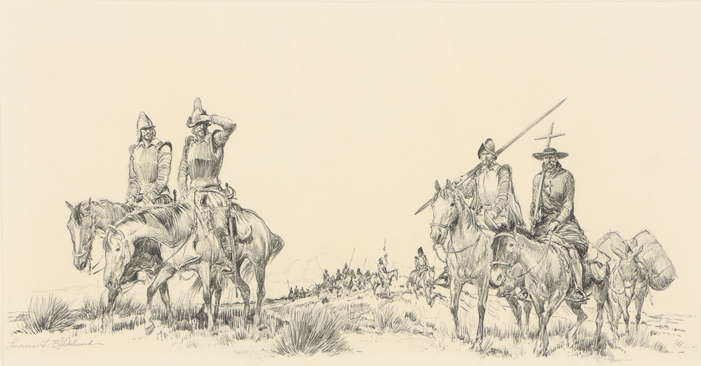 Lorence Bjorklund Drawing on Paper