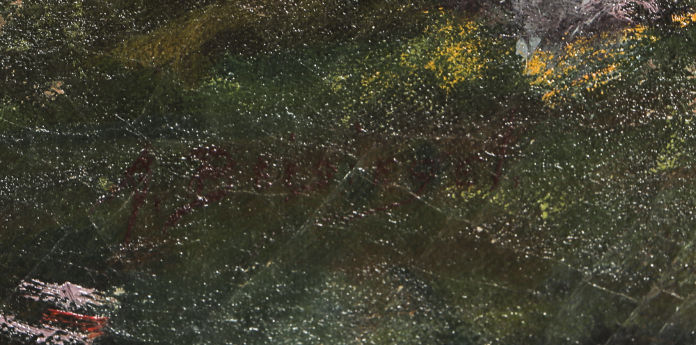 Albert Beisiegel Oil Painting on Canvas Country Landscape