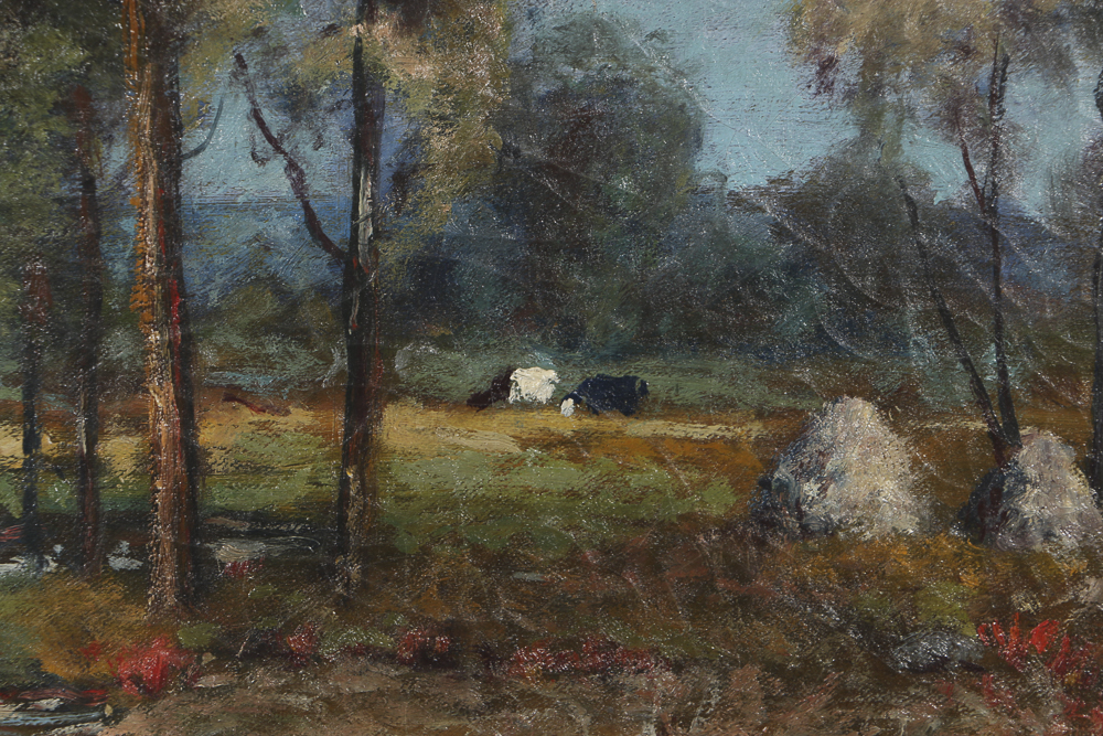 Albert Beisiegel Oil Painting on Canvas Country Landscape