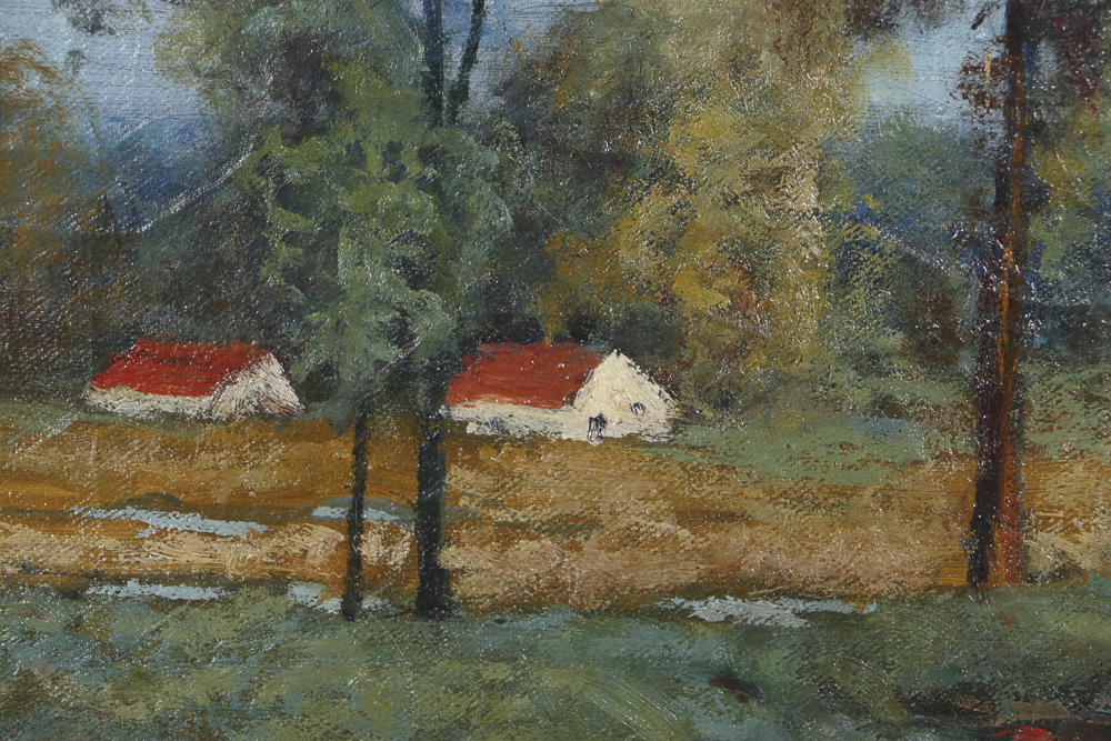 Albert Beisiegel Oil Painting on Canvas Country Landscape