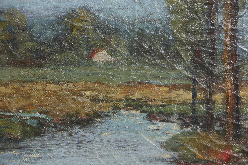 Albert Beisiegel Oil Painting on Canvas Country Landscape