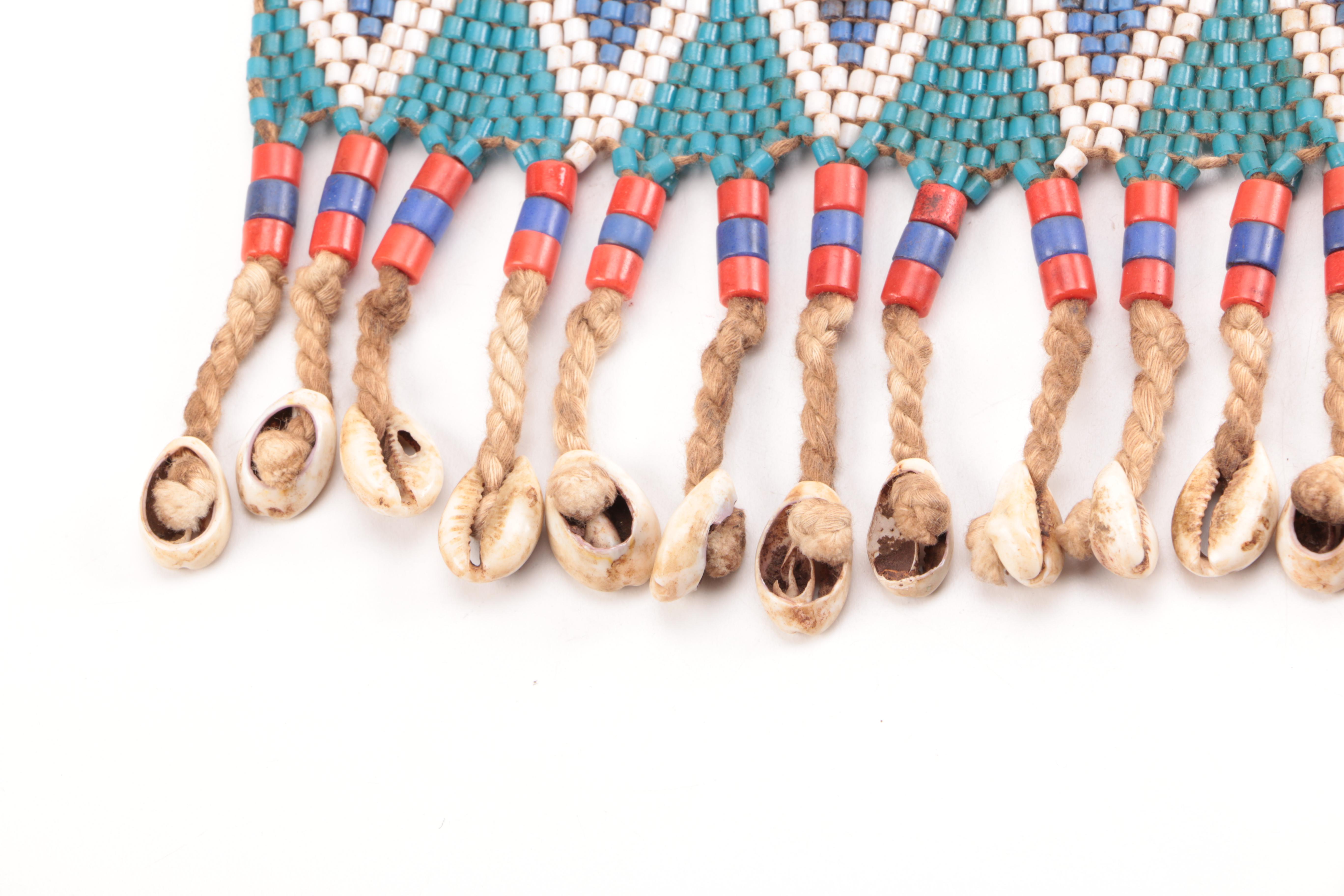 Mid 20th Century African Tanga Cache-Sex "Pikuran" Beaded Skirt