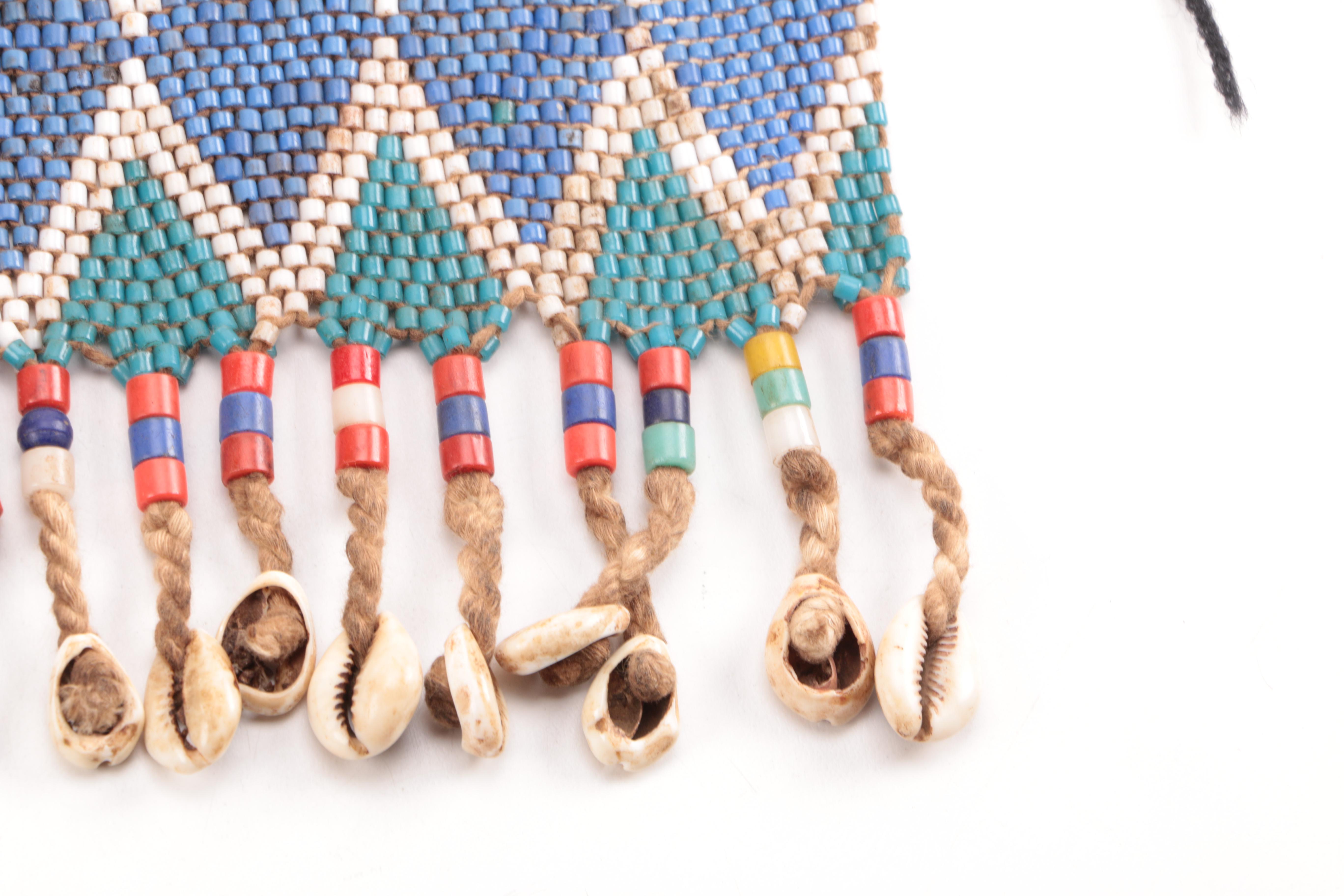 Mid 20th Century African Tanga Cache-Sex "Pikuran" Beaded Skirt