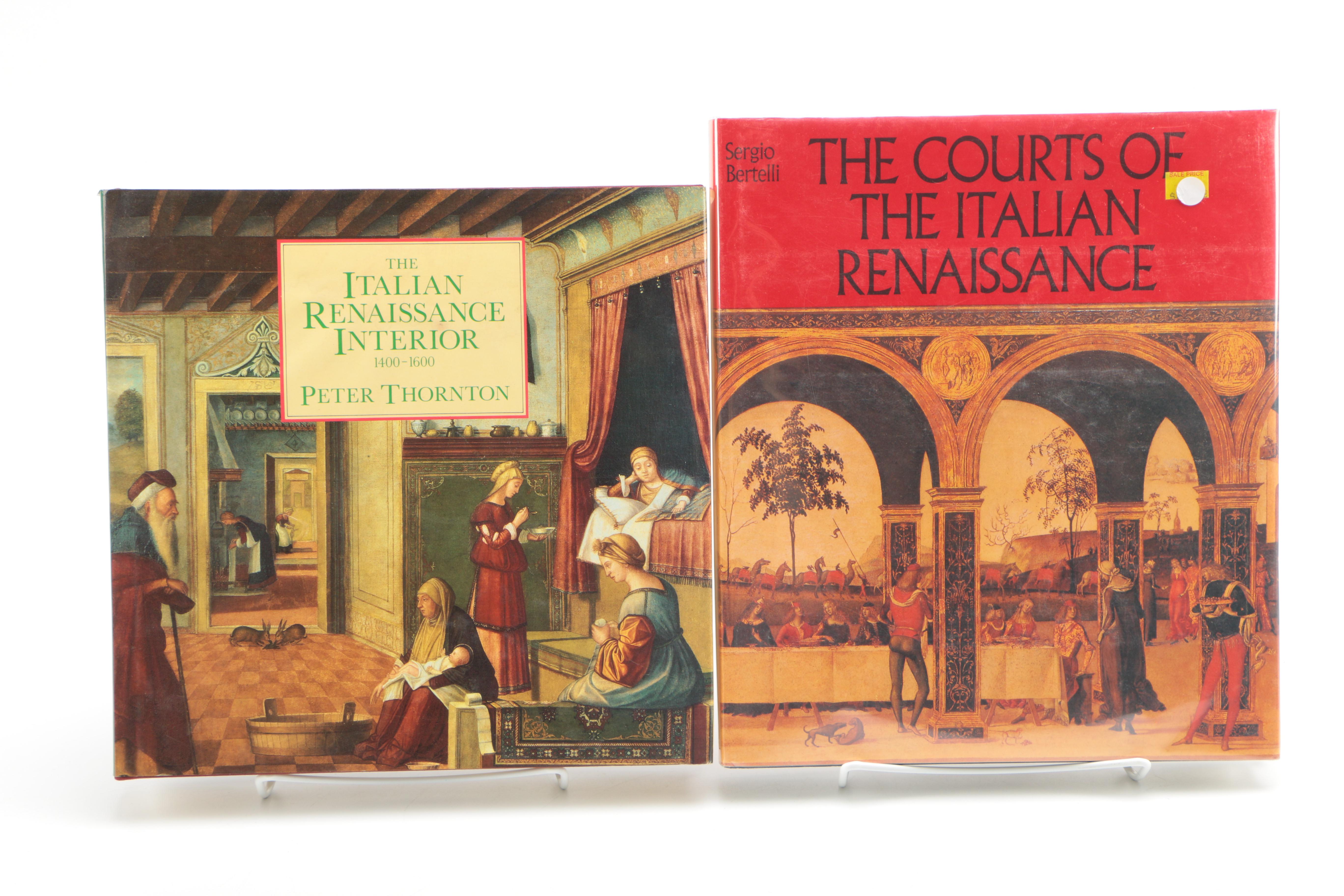 Six Hardback Design Books Focusing On Italian Style