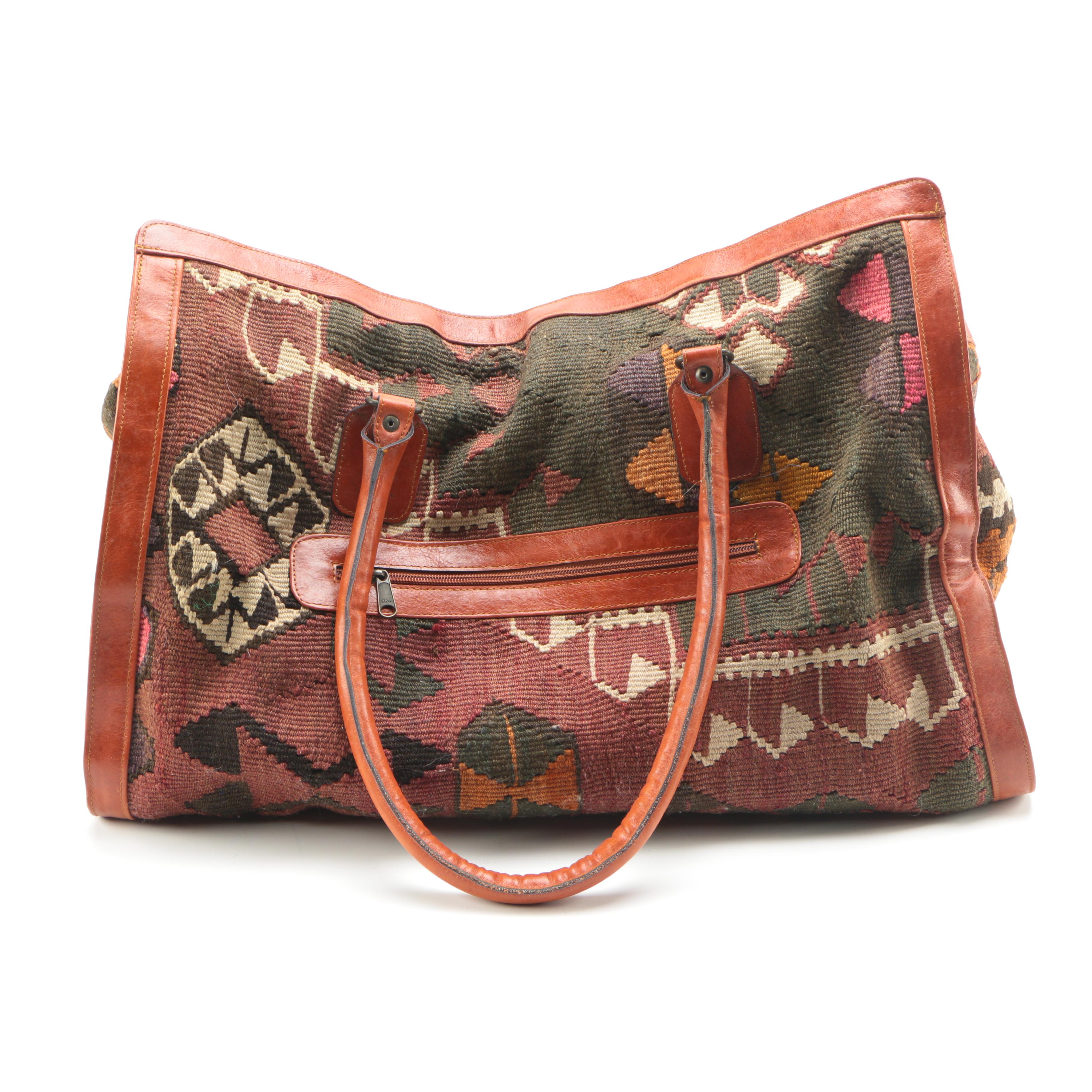 Kilim Overnight Bag