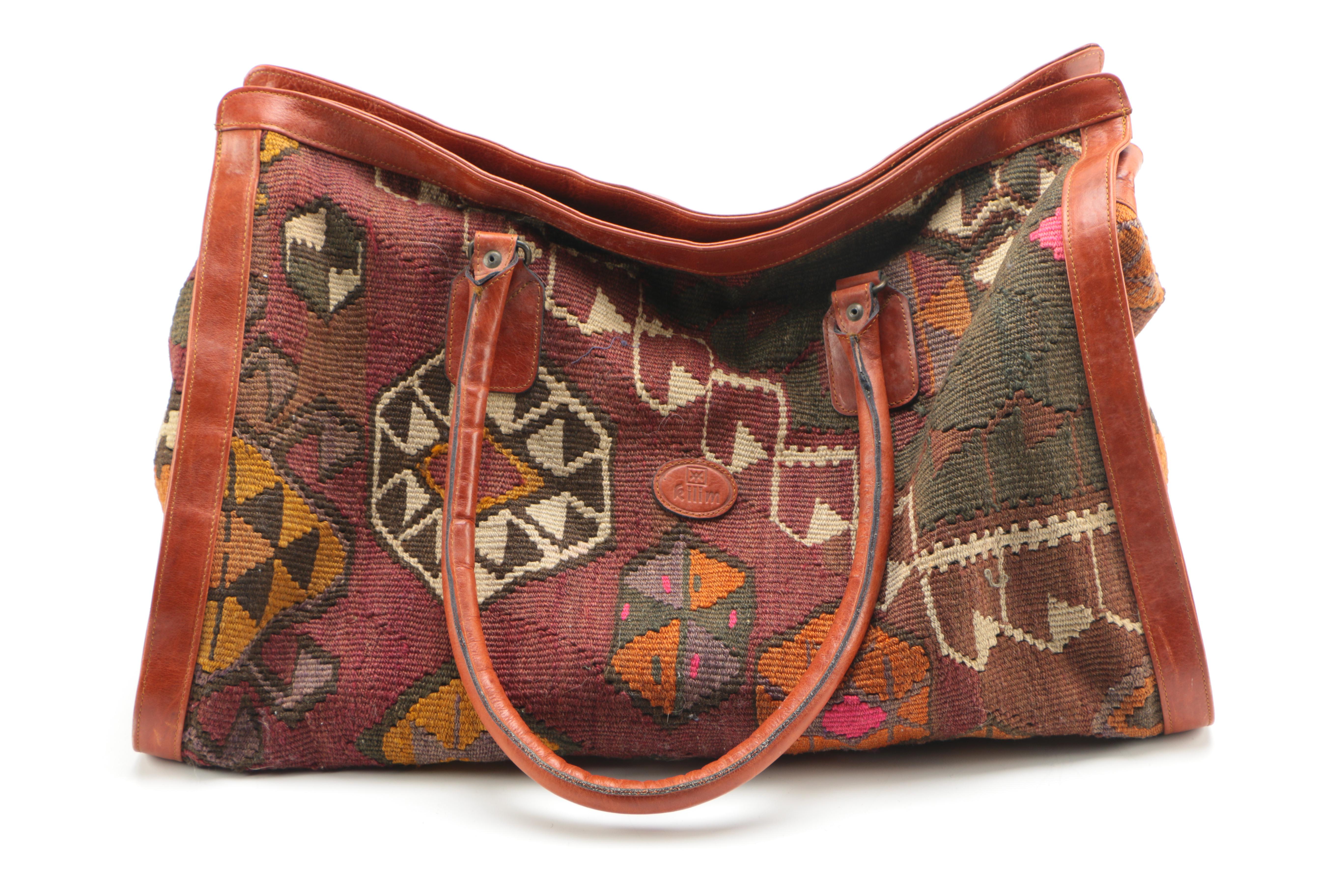 Kilim Overnight Bag