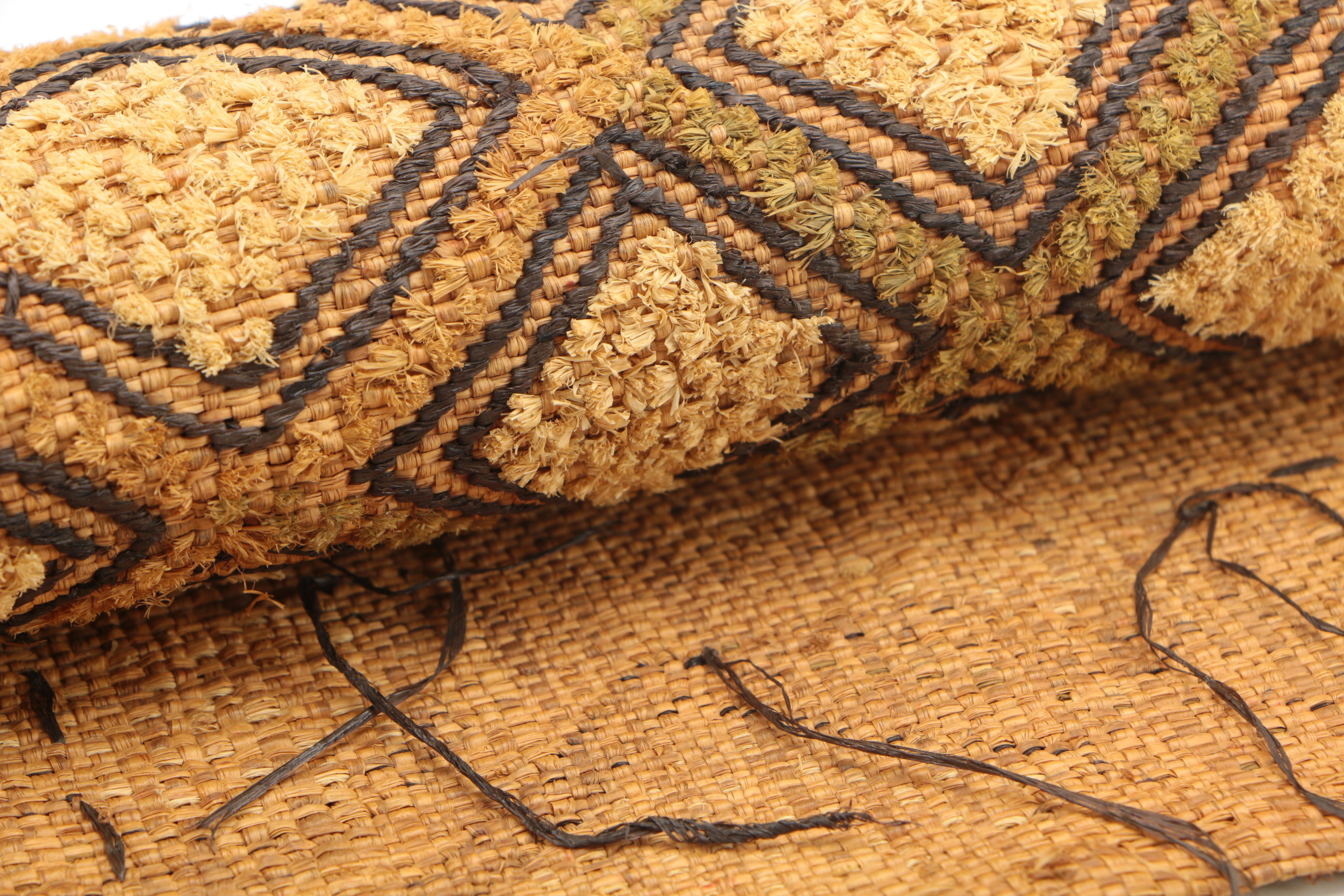 Vintage African Kuba Cloth Woven Panels