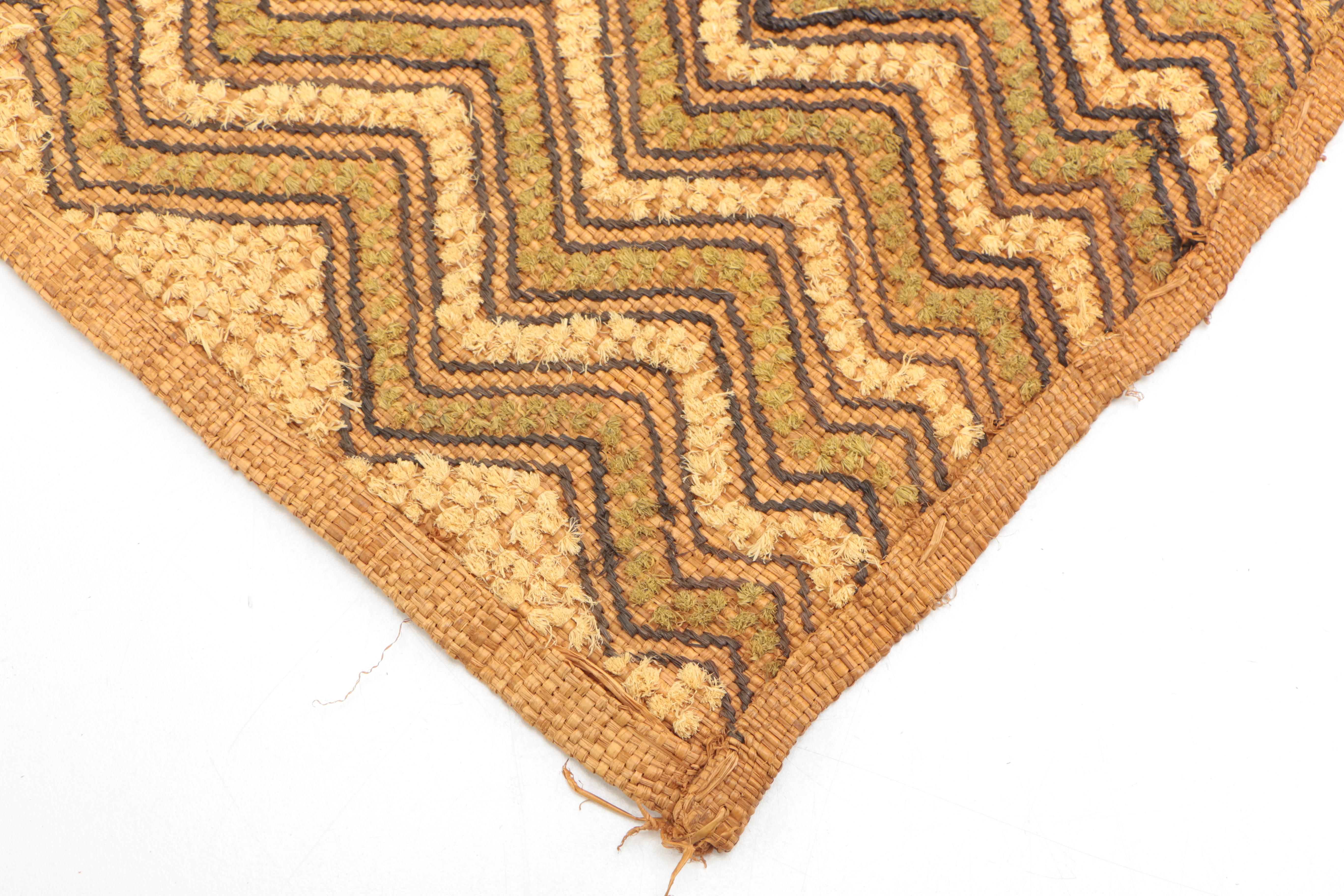 Vintage African Kuba Cloth Woven Panels