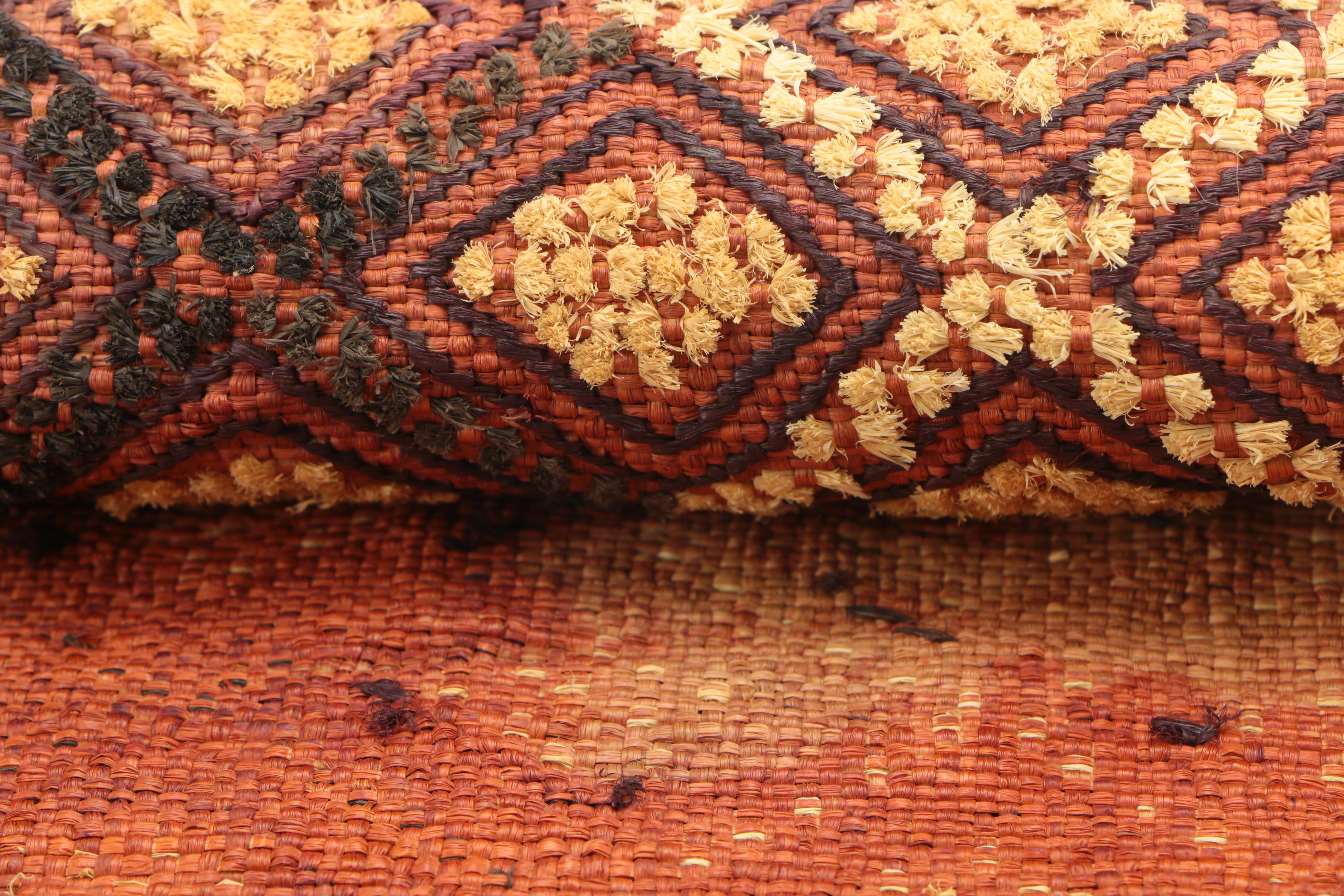 Vintage African Kuba Cloth Woven Panels