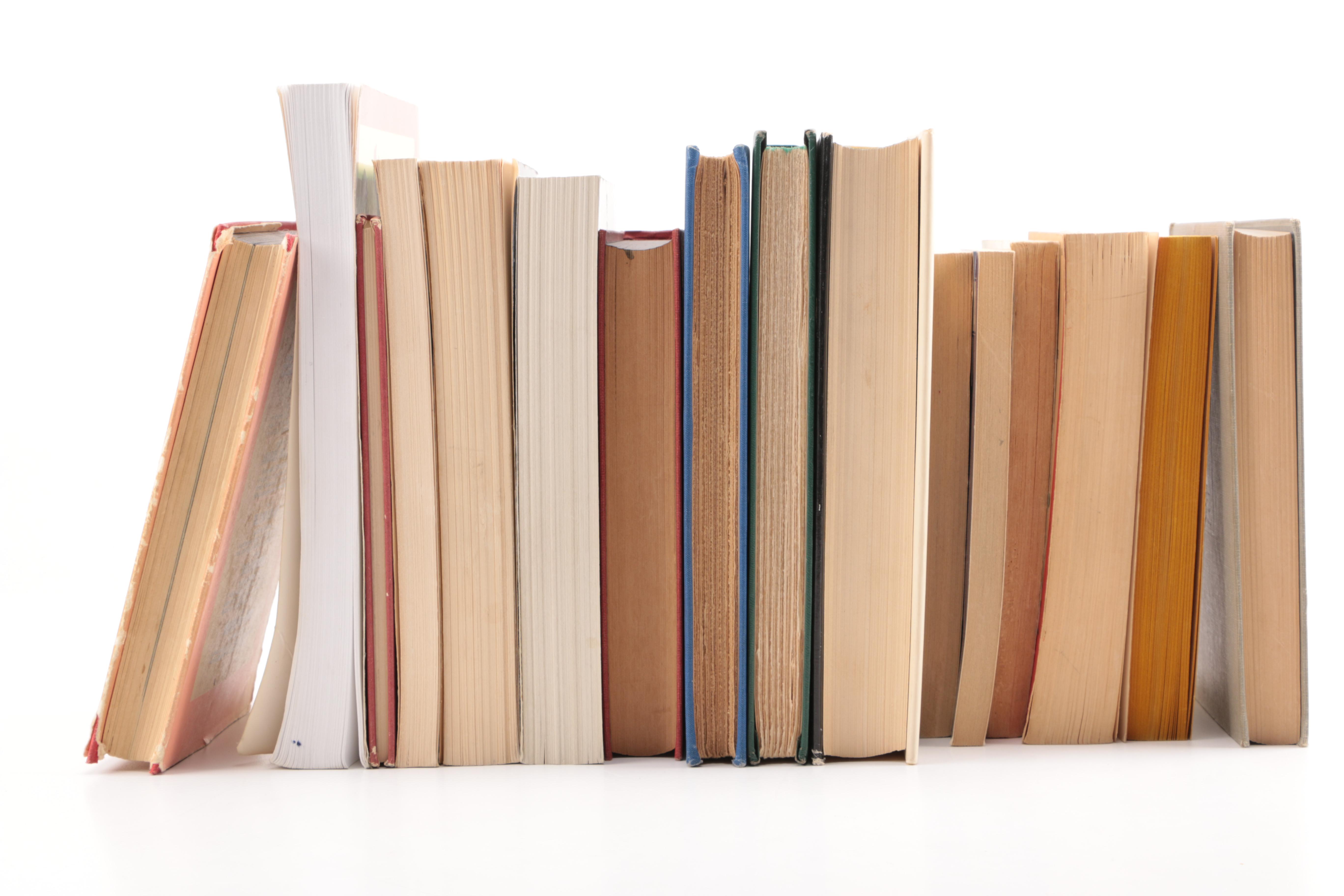 Assortment of Sixteen Various Novels and Books