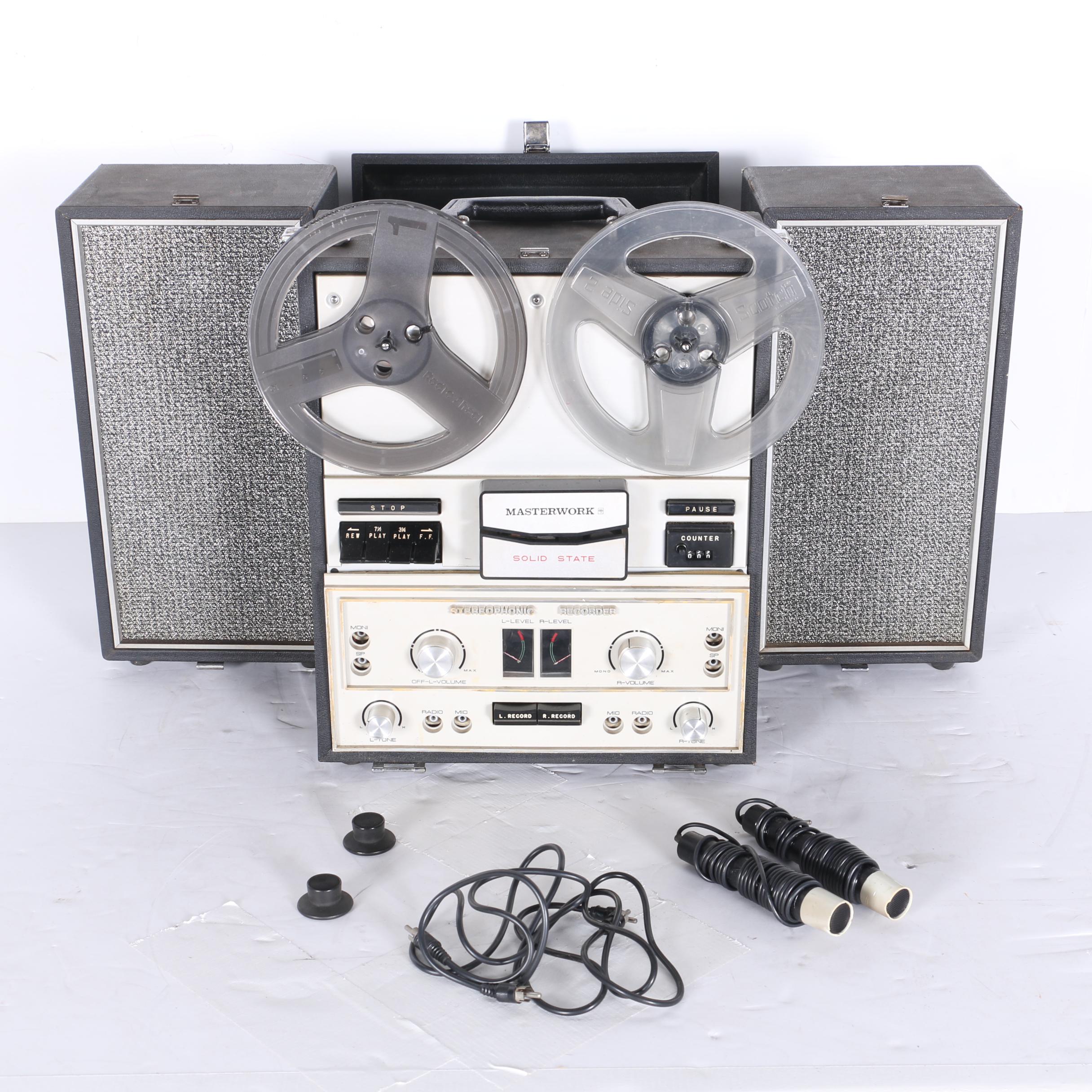Masterwork Stereophonic Reel-to-Reel Recorder