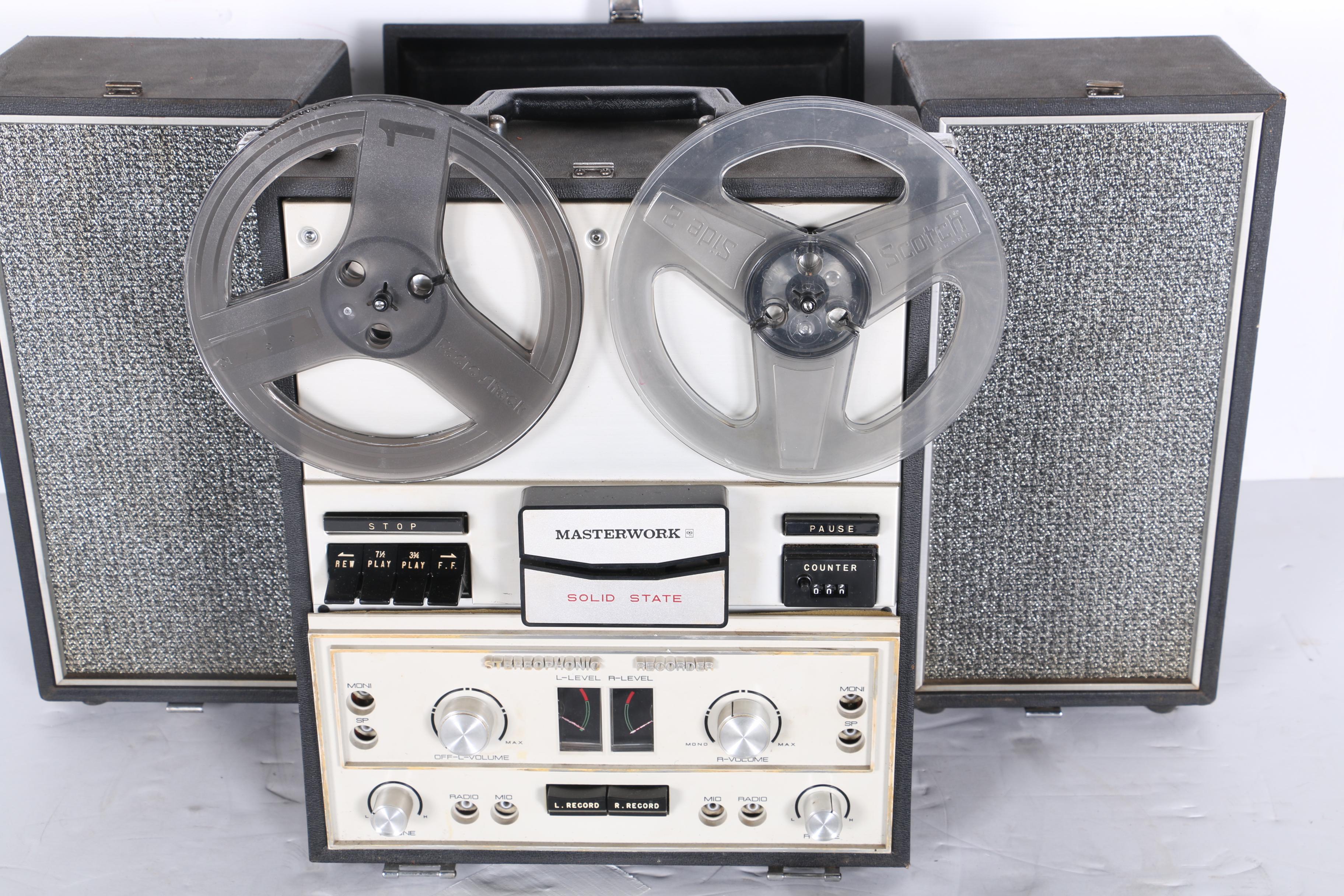 Masterwork Stereophonic Reel-to-Reel Recorder