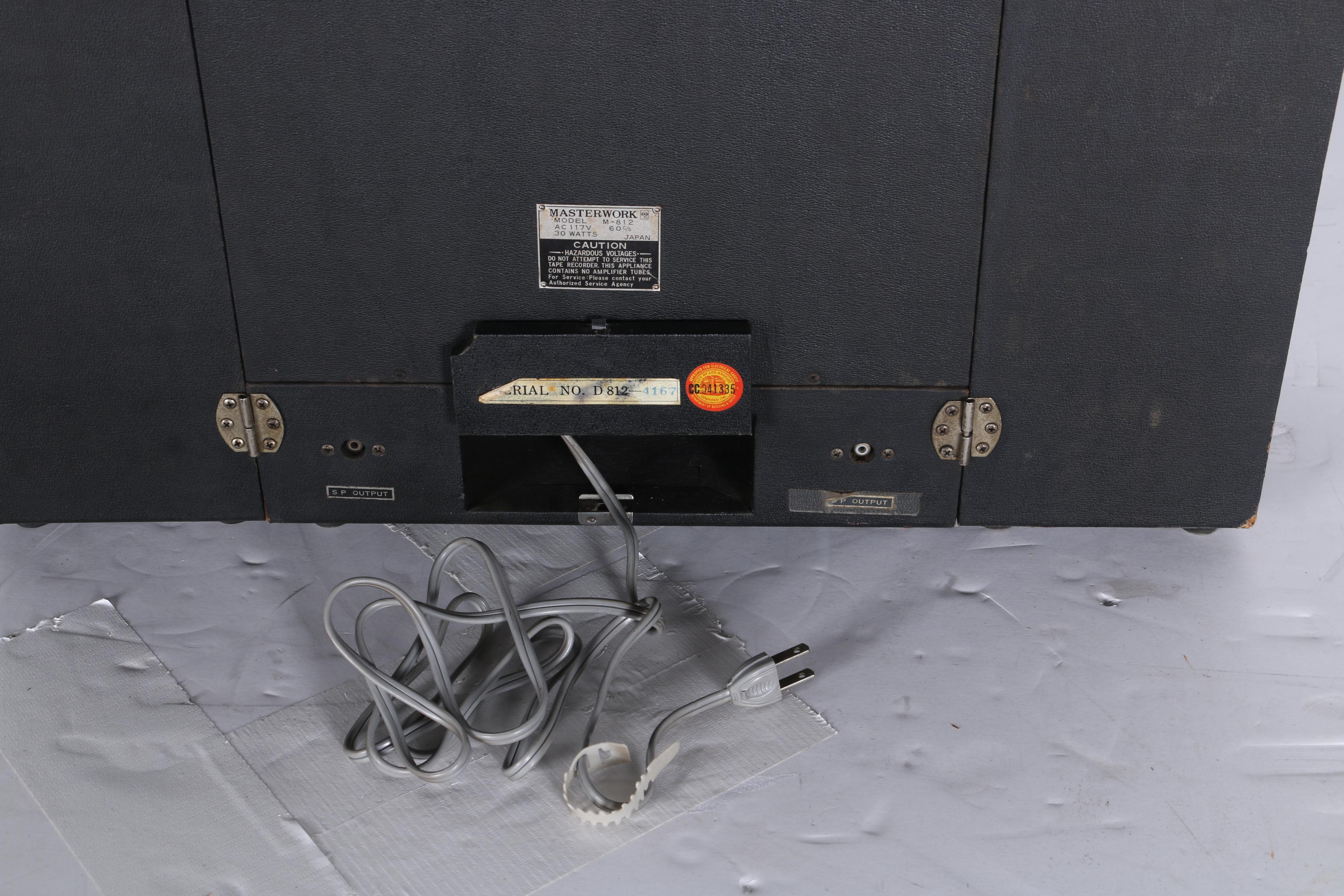 Masterwork Stereophonic Reel-to-Reel Recorder