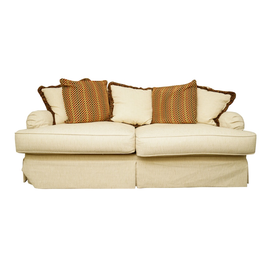 Henredon "Upholstery Collection" Cream Love Seat