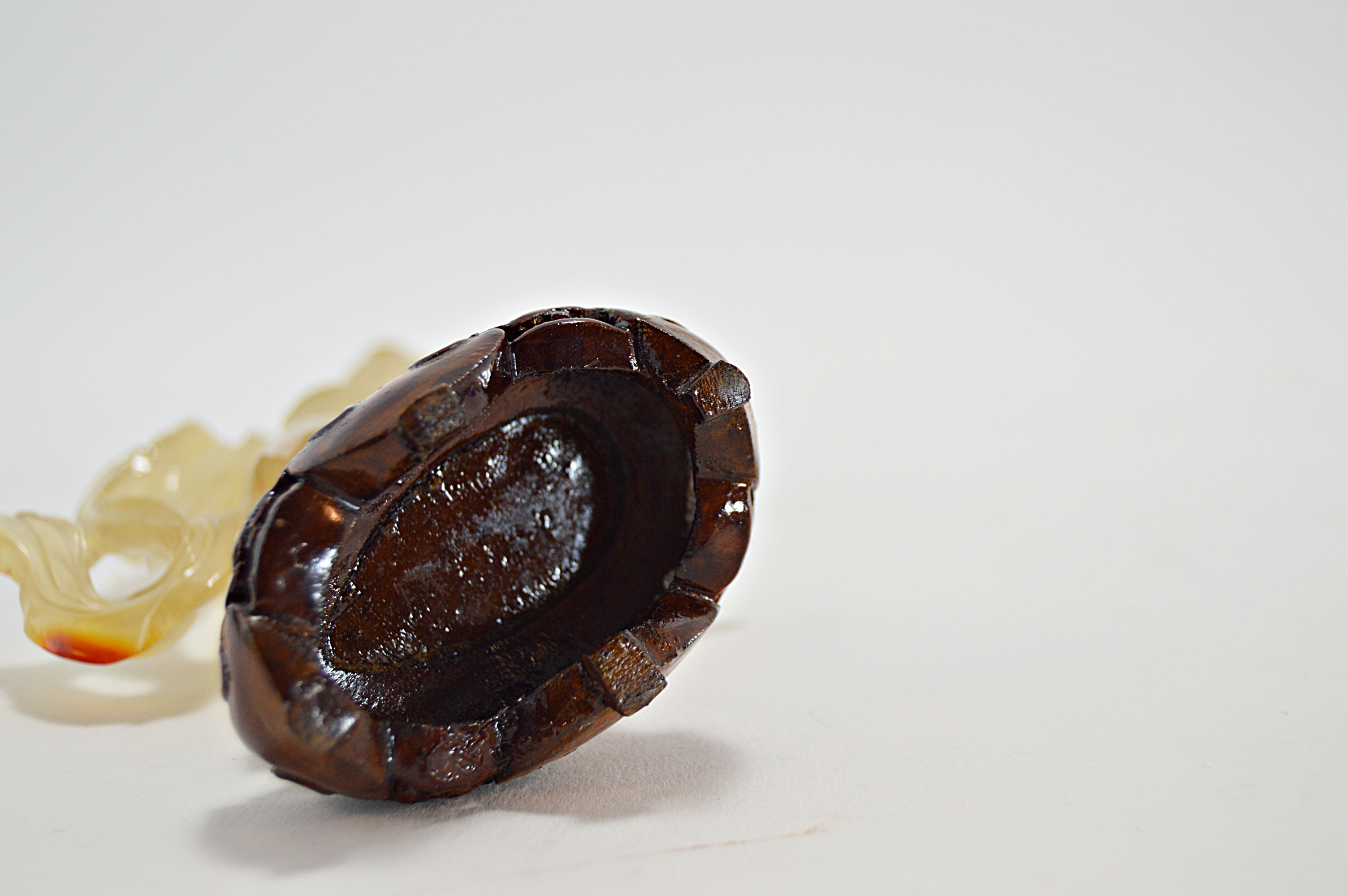 Chinese Carved Crystal Chang'e Moon Goddess Figurine