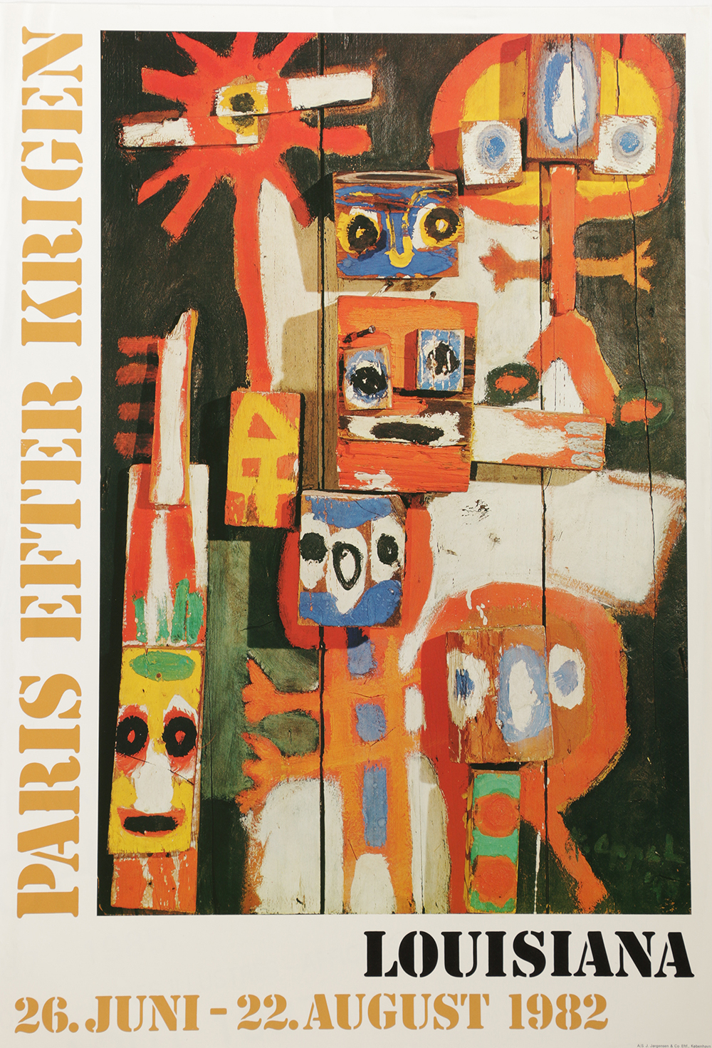 Three Vintage Offset Lithograph Exhibition Posters