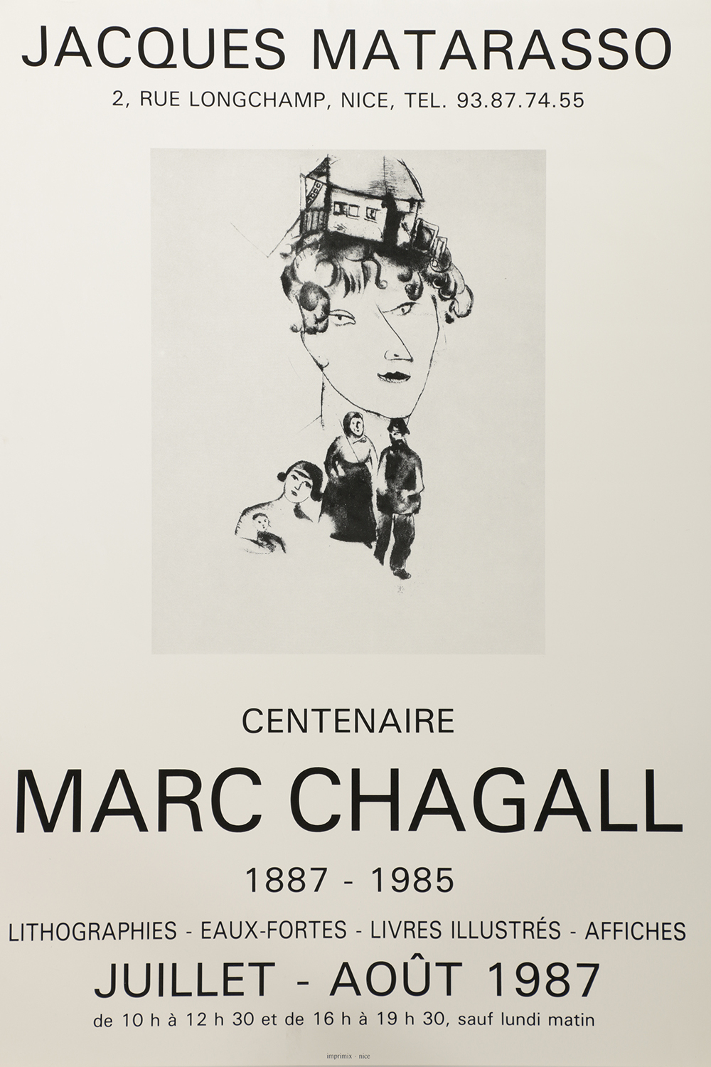 Three Vintage Offset Lithograph Exhibition Posters