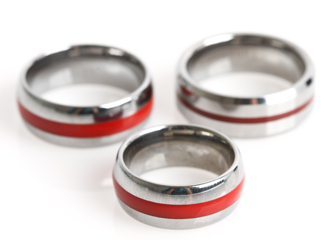 Collection of Tungsten Steel Bands