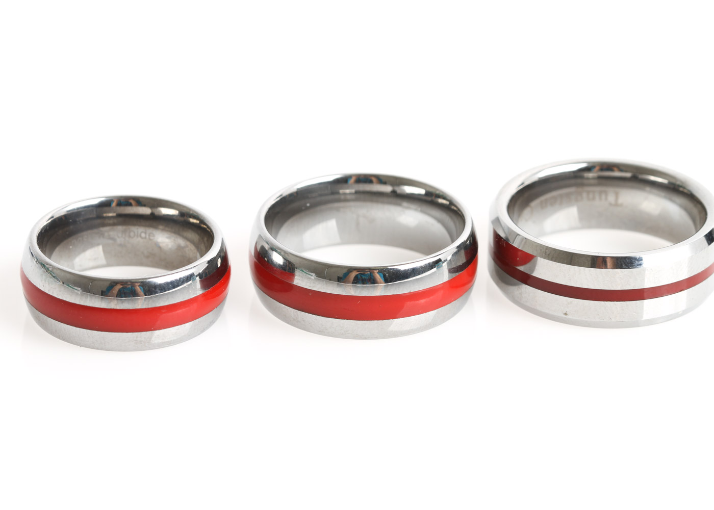 Collection of Tungsten Steel Bands