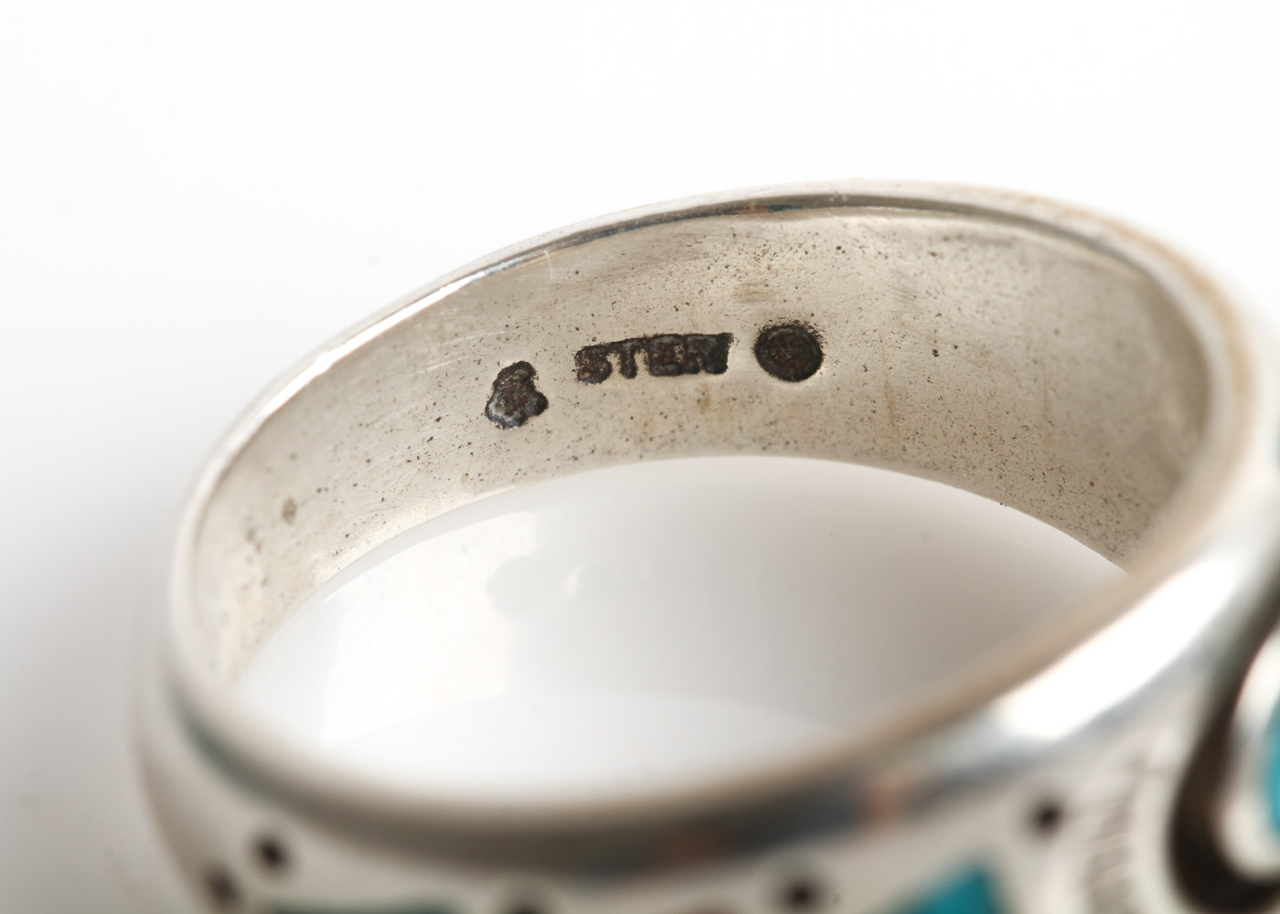 Southwest Inspired Sterling Silver, Turquoise, Onyx, and Coral Bands