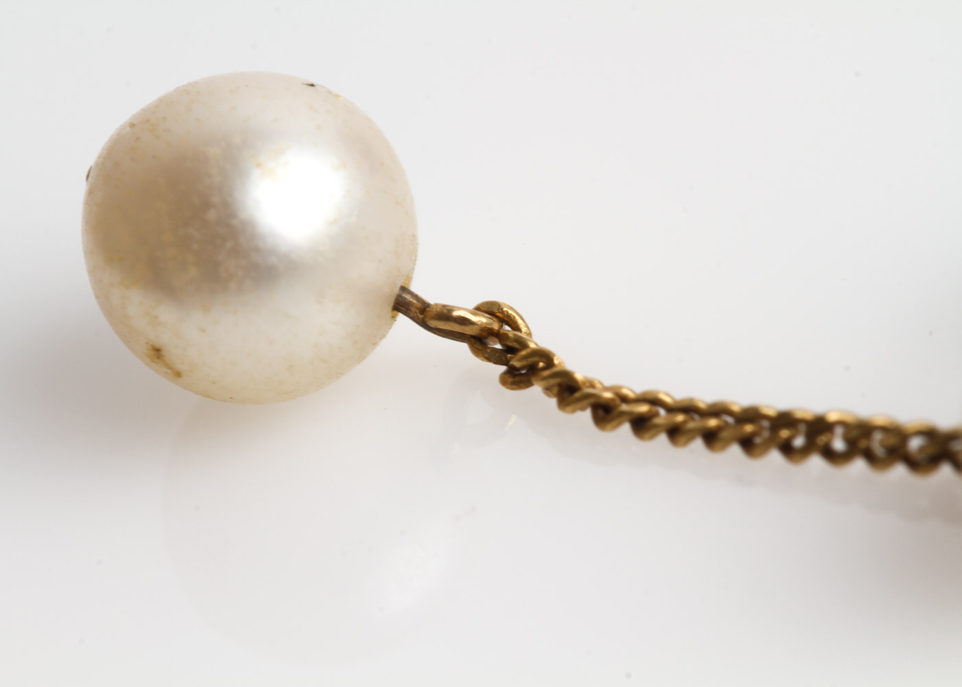 14K Yellow Gold and Cultured Freshwater Pearl Drop Earrings