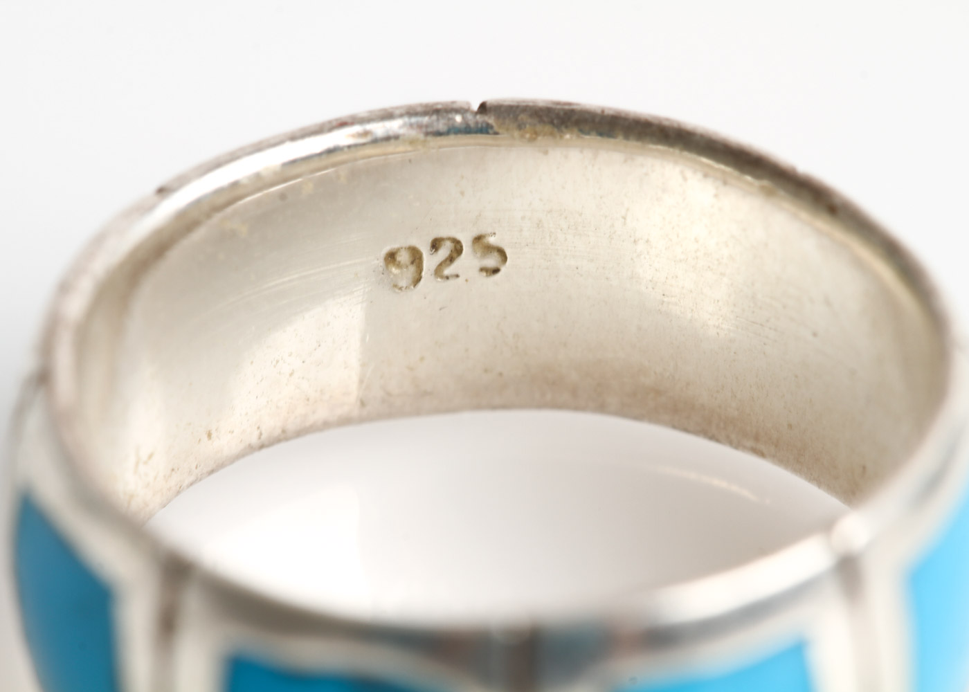 Southwest Inspired Sterling Silver, Turquoise, Onyx, and Coral Bands