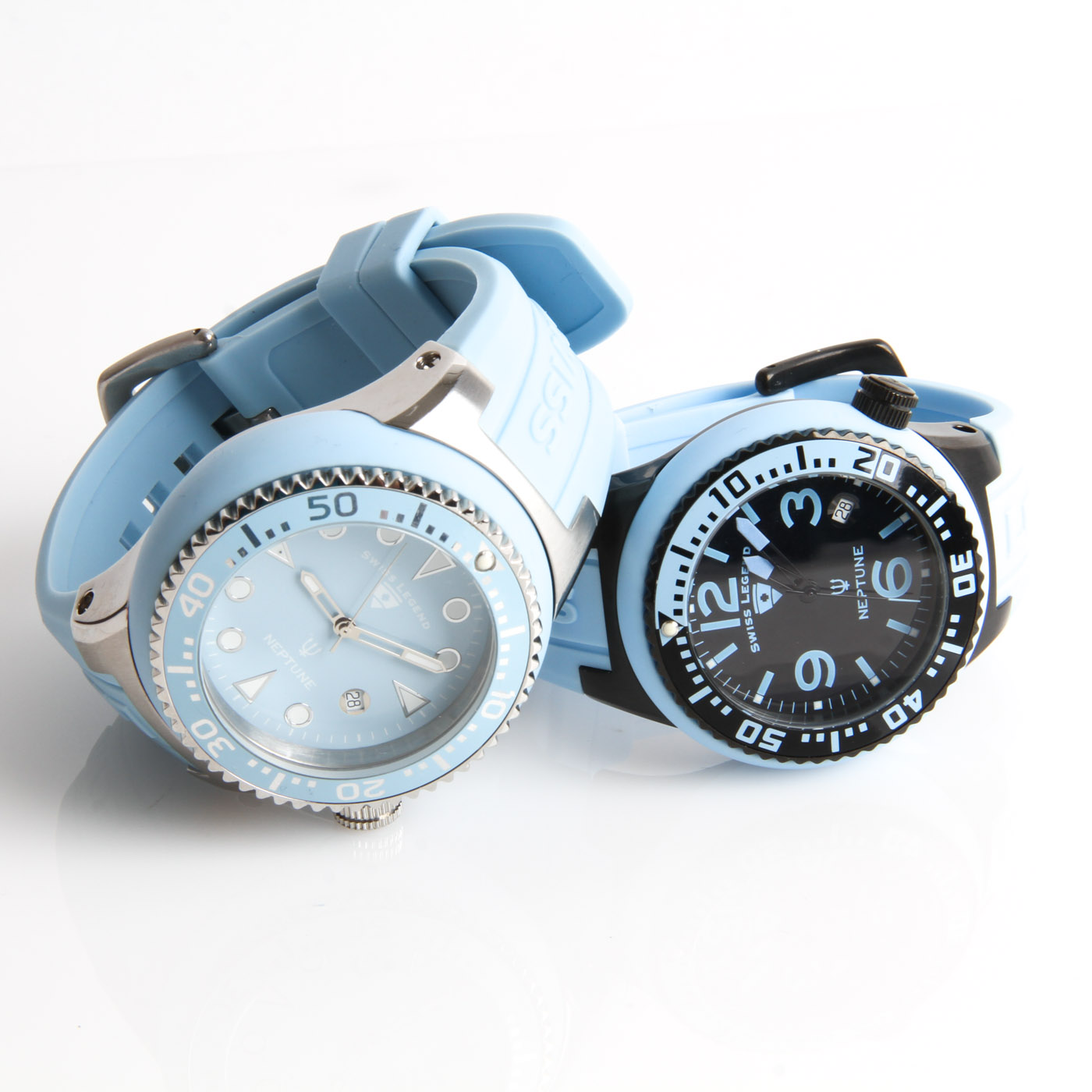 Pair of Swiss Legend Neptune Watches