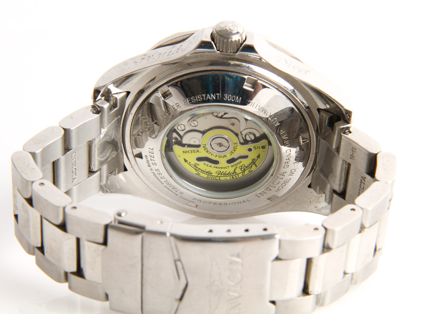 Pair of Invicta Grand Diver Watches