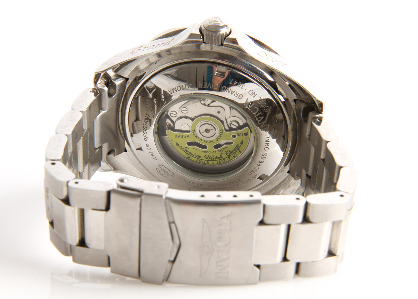 Collection of Invicta Grand Diver Watches