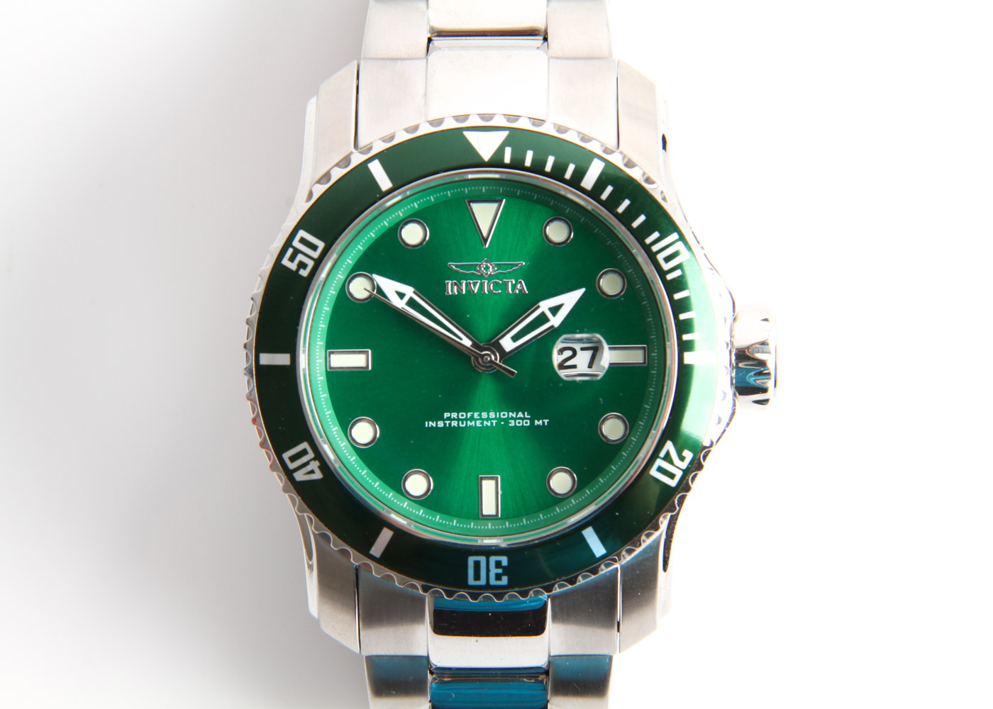 Pair of Invicta Stainless Steel Diver Watches