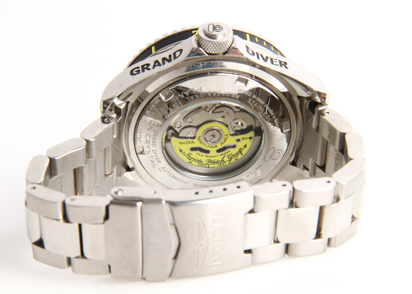 Pair of Invicta Grand Diver Watches