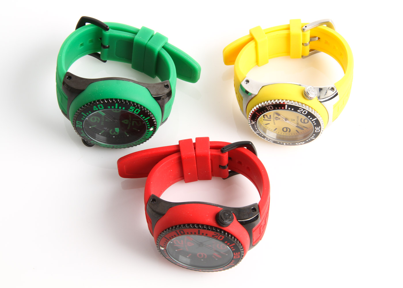 Collection of Three Swiss Legend Neptune Watches
