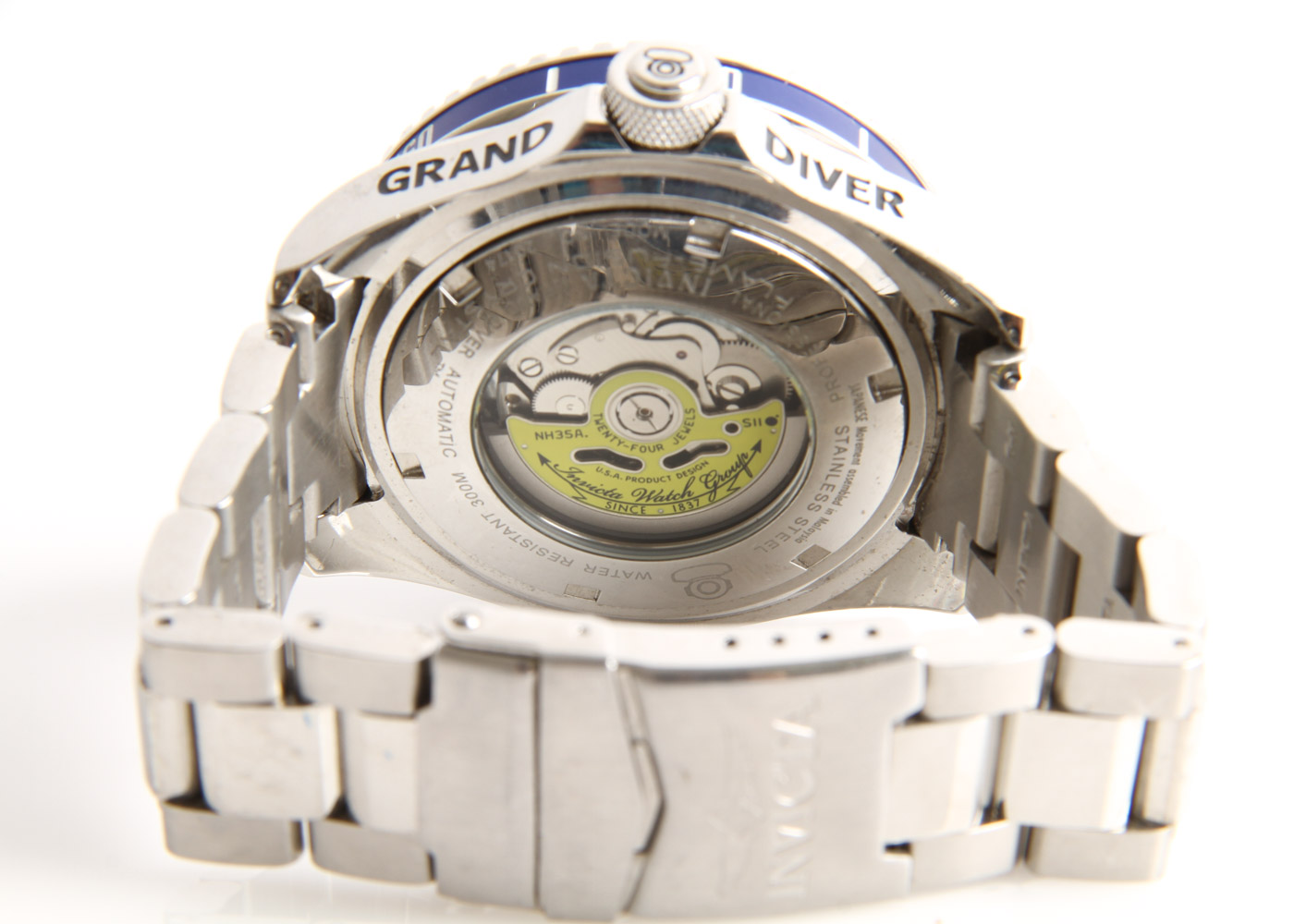 Pair of Invicta Grand Diver Watches