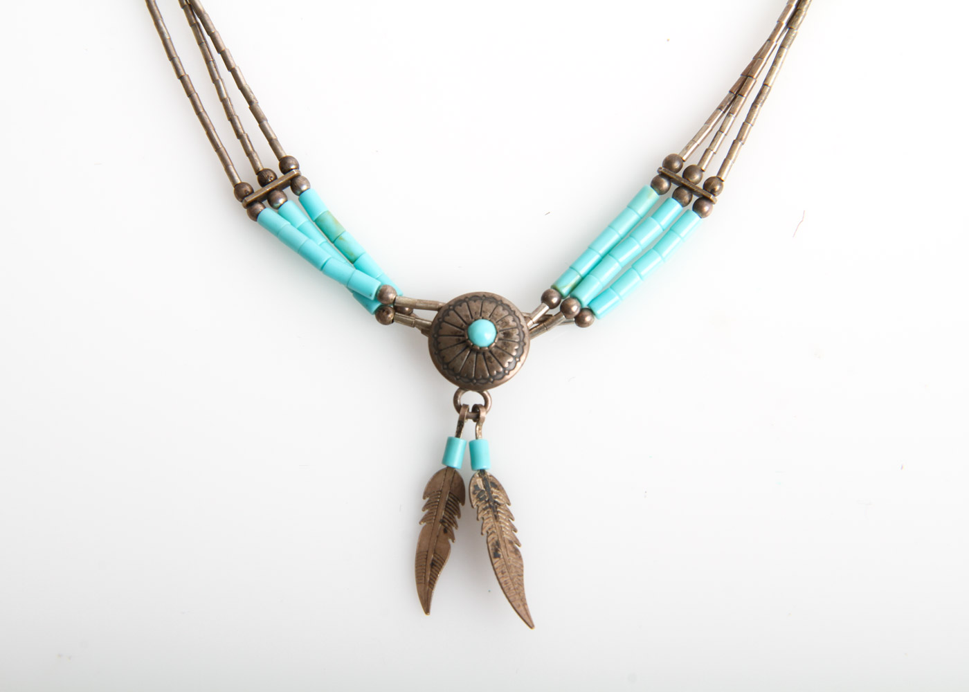 Collection of Southwest Style Sterling Jewelry with Turquoise and Coral