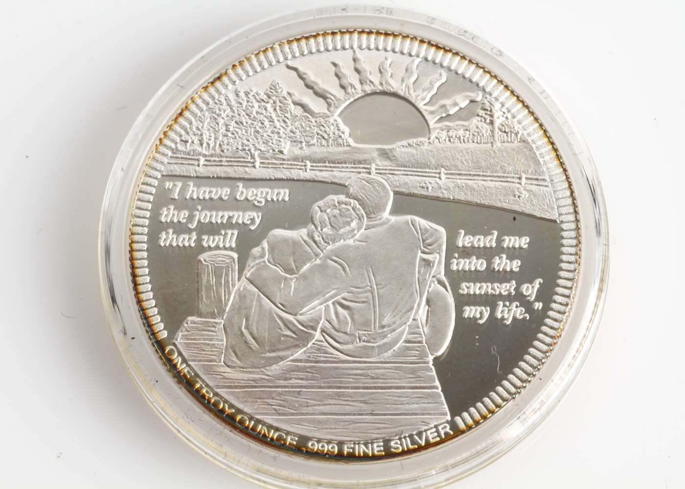 Ronald Reagan Limited Edition Fine Silver Commemorative Medal