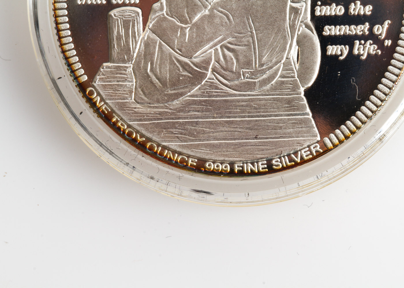 Ronald Reagan Limited Edition Fine Silver Commemorative Medal