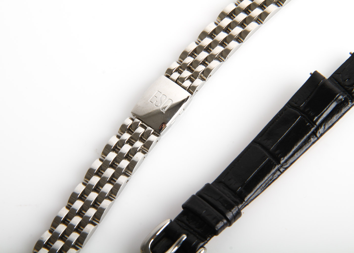 ESQ Stainless Steel Watch with Interchangeable Straps