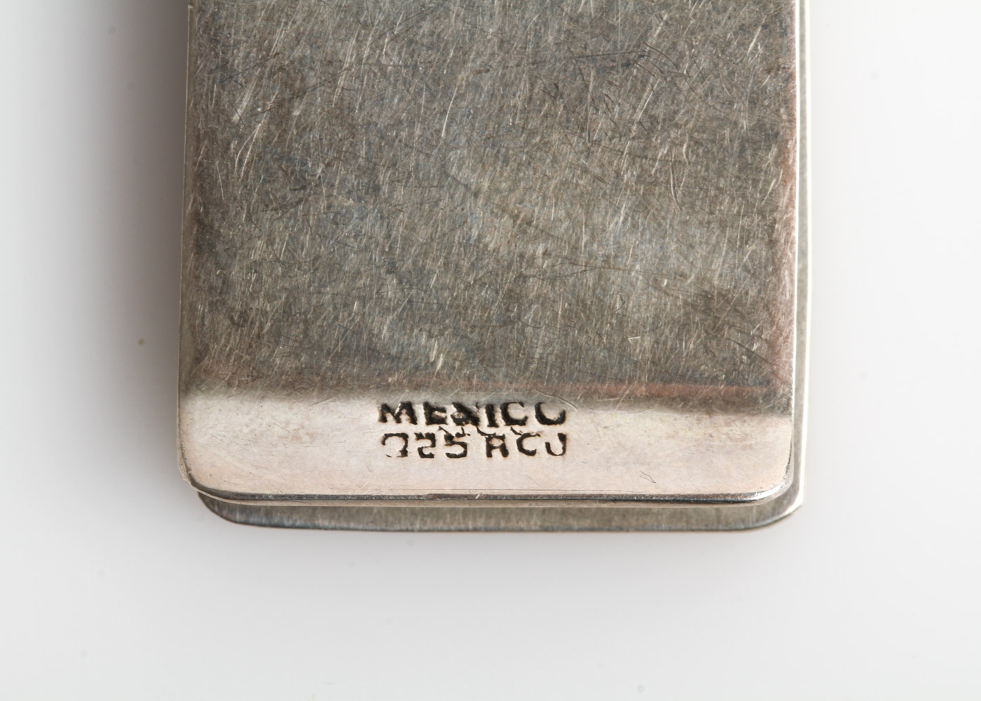 Vintage Mexican Sterling Silver Money Clips