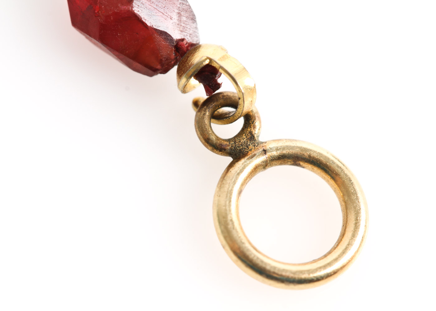 Garnet Beaded Necklace