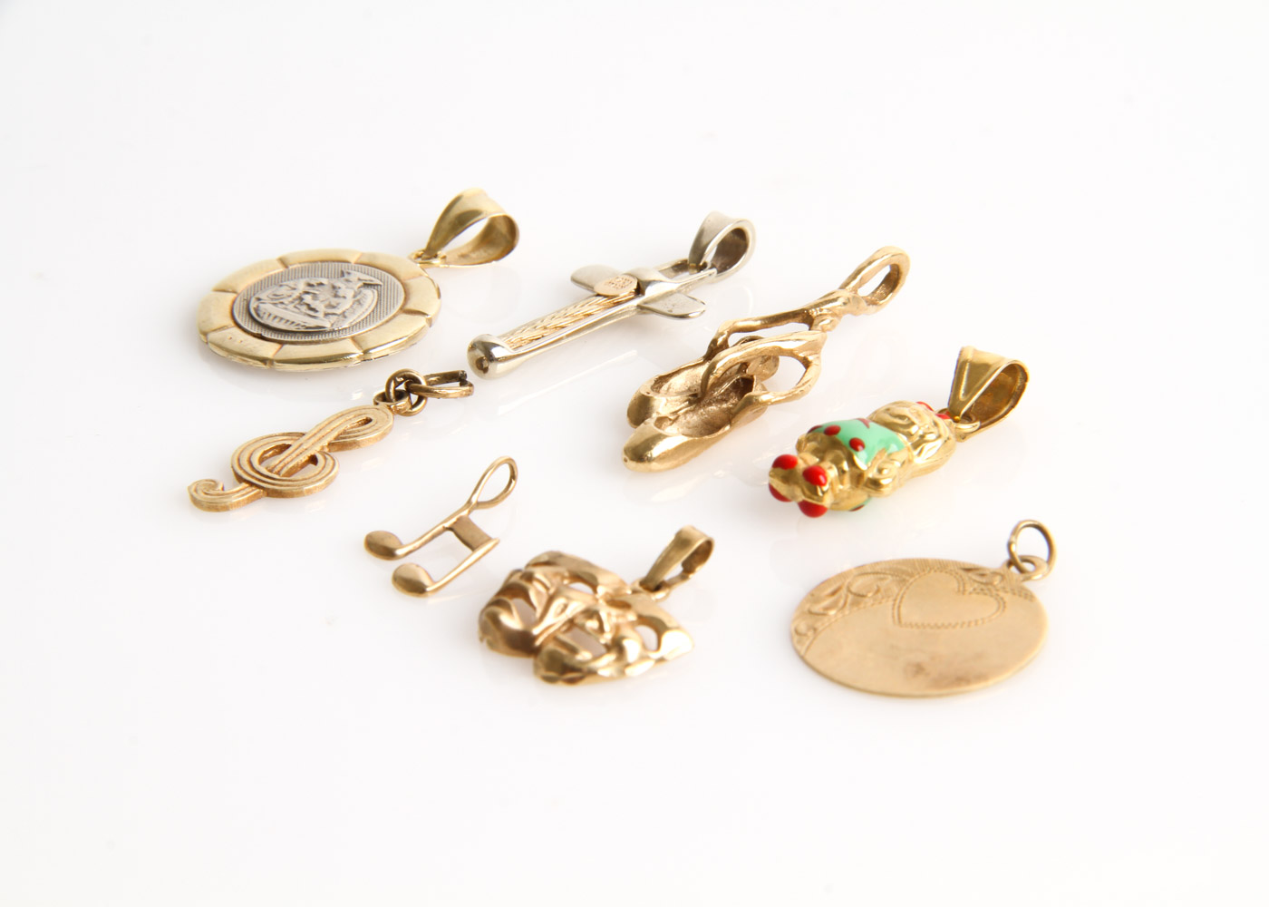 Assortment of 14K Gold Charms