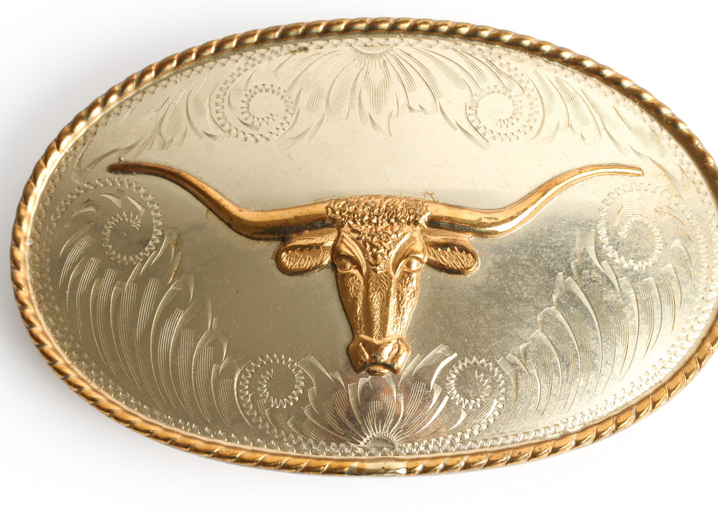 Vintage Comstock German Silver Belt Buckle