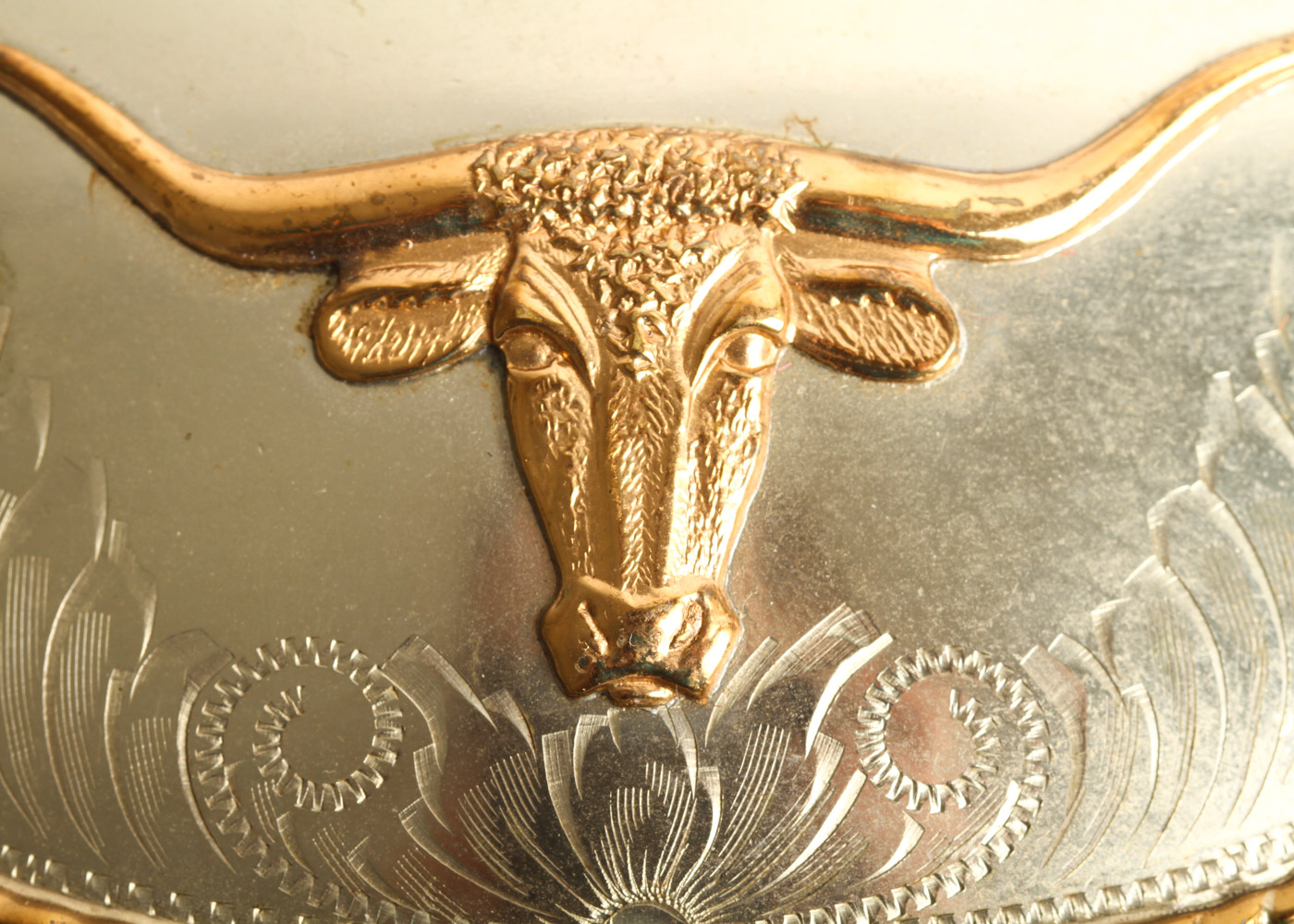 Vintage Comstock German Silver Belt Buckle