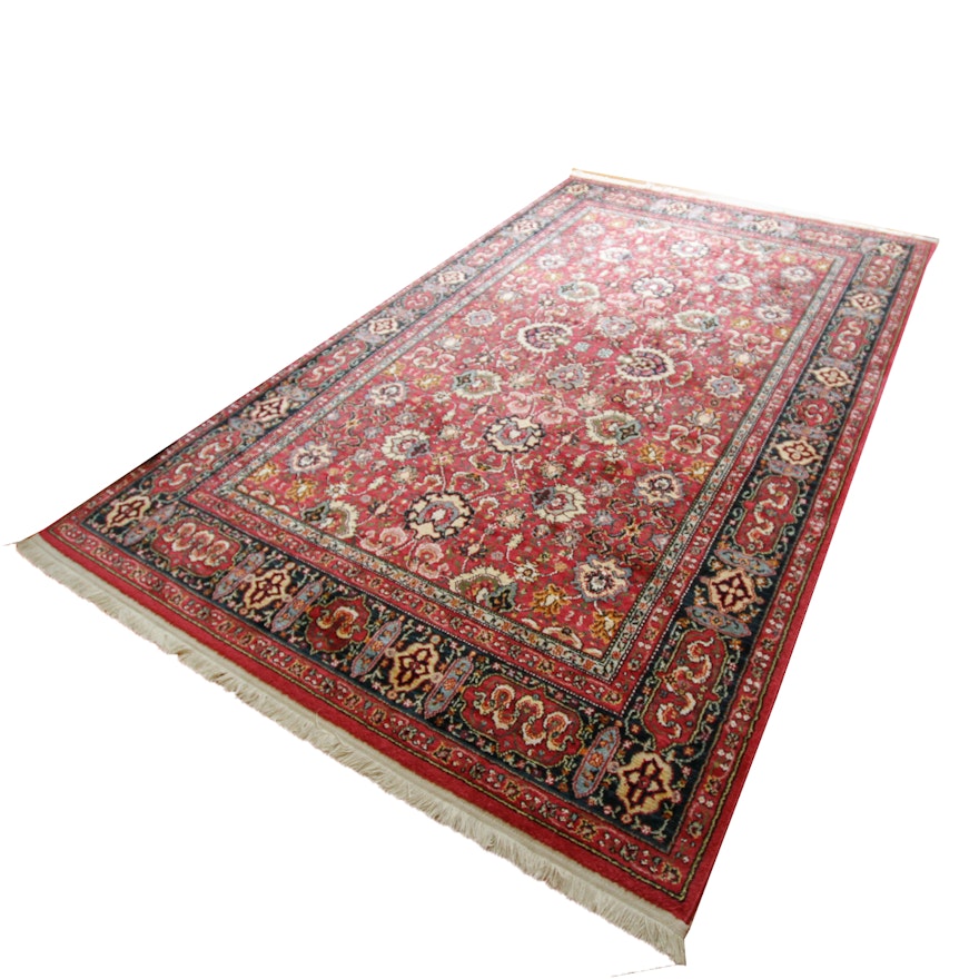 Machine Woven Varamin Style Area Rug