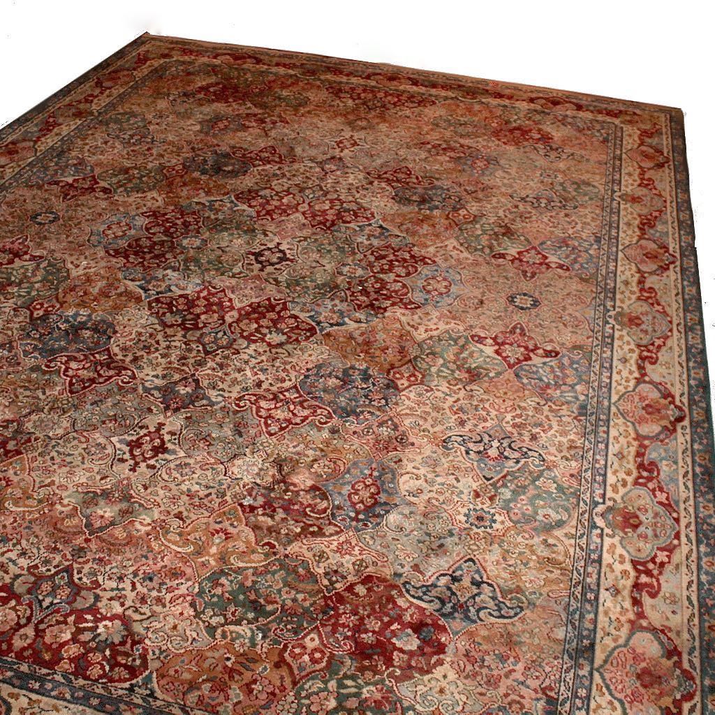Karastan Samovar Teawash "Kirman Panel" Wool Area Rug