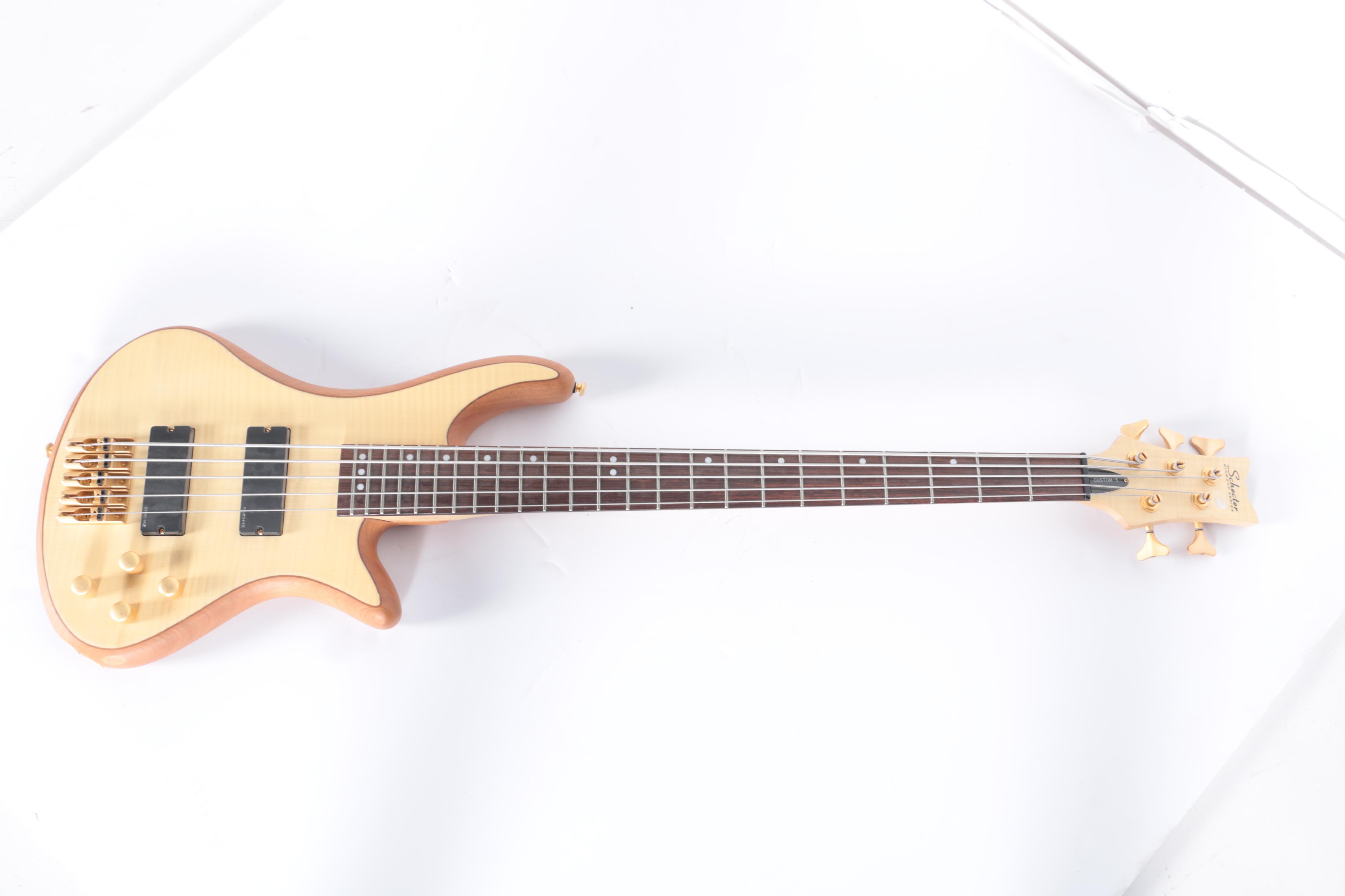 Schecter Stiletto Custom-5 5-String Electric Bass Guitar