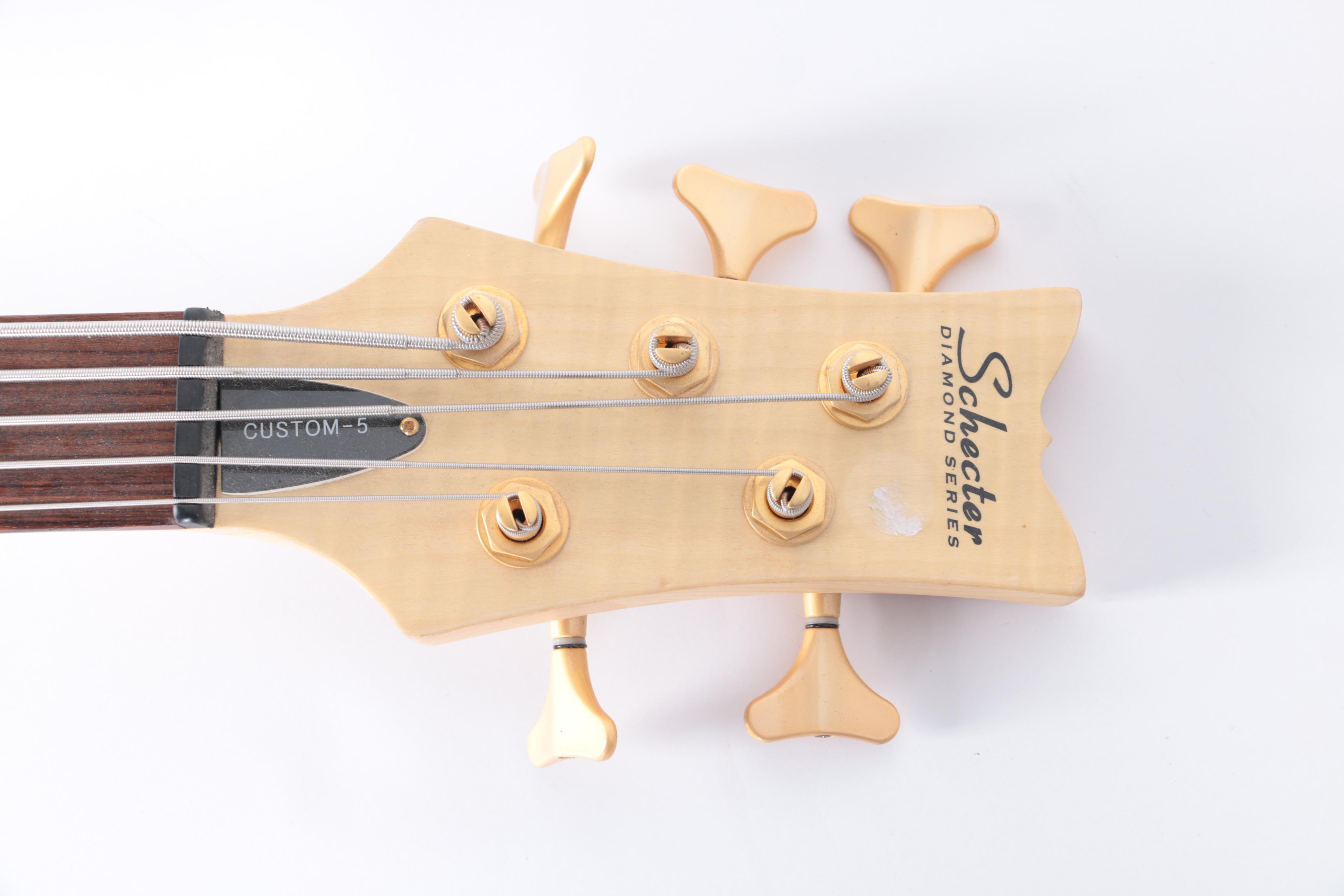 Schecter Stiletto Custom-5 5-String Electric Bass Guitar