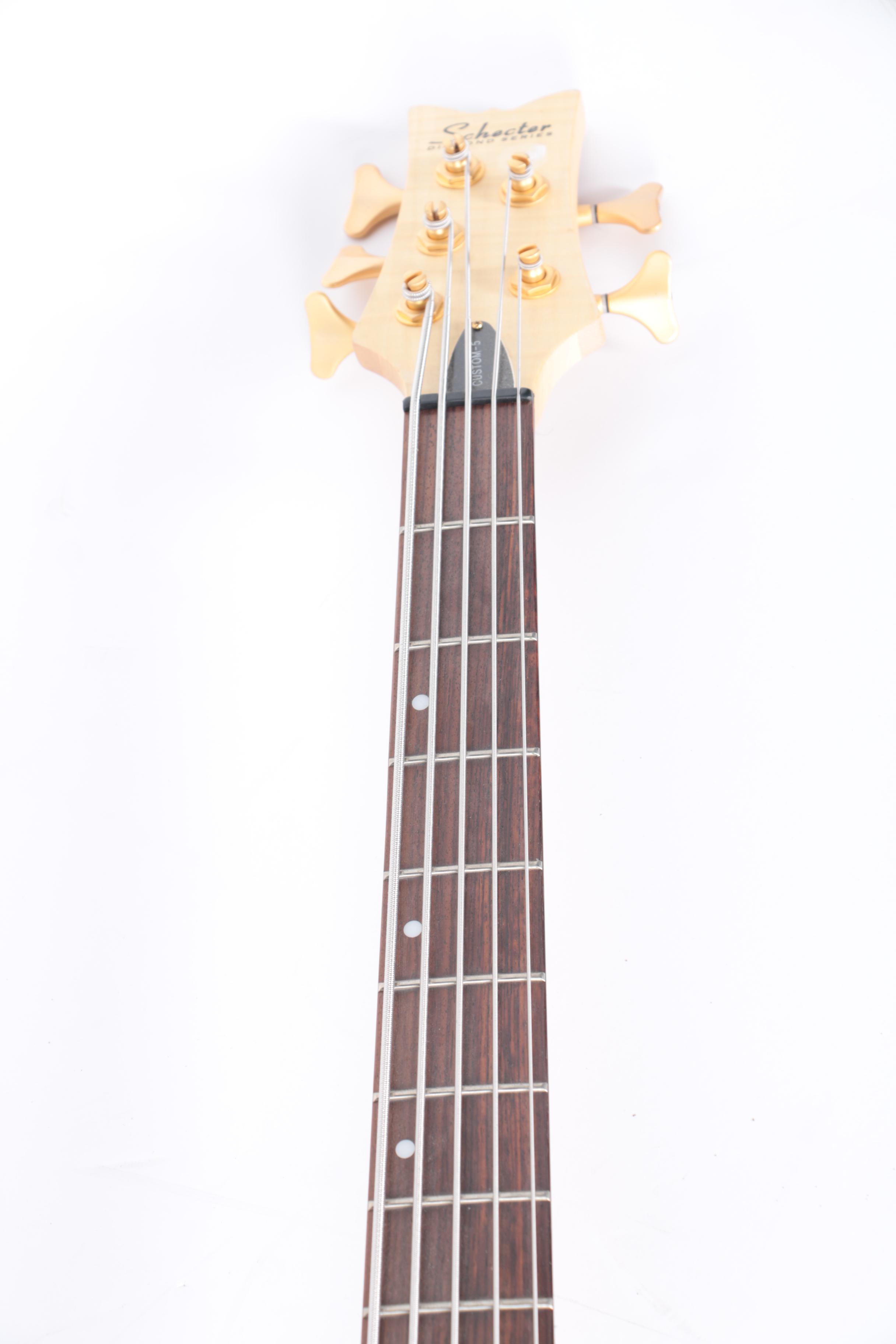 Schecter Stiletto Custom-5 5-String Electric Bass Guitar