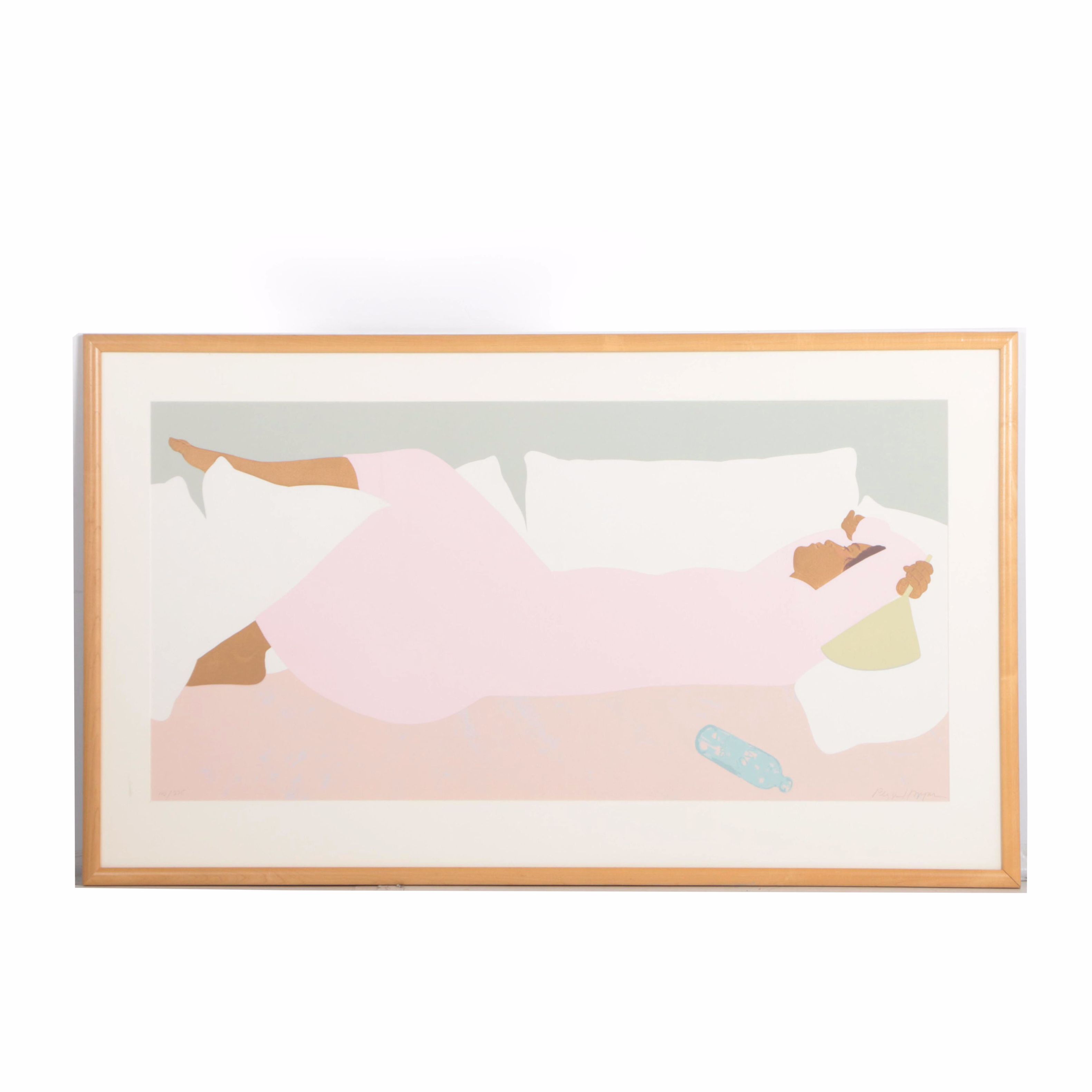 Pegge Hopper Limited Edition Serigraph "Island Noon"