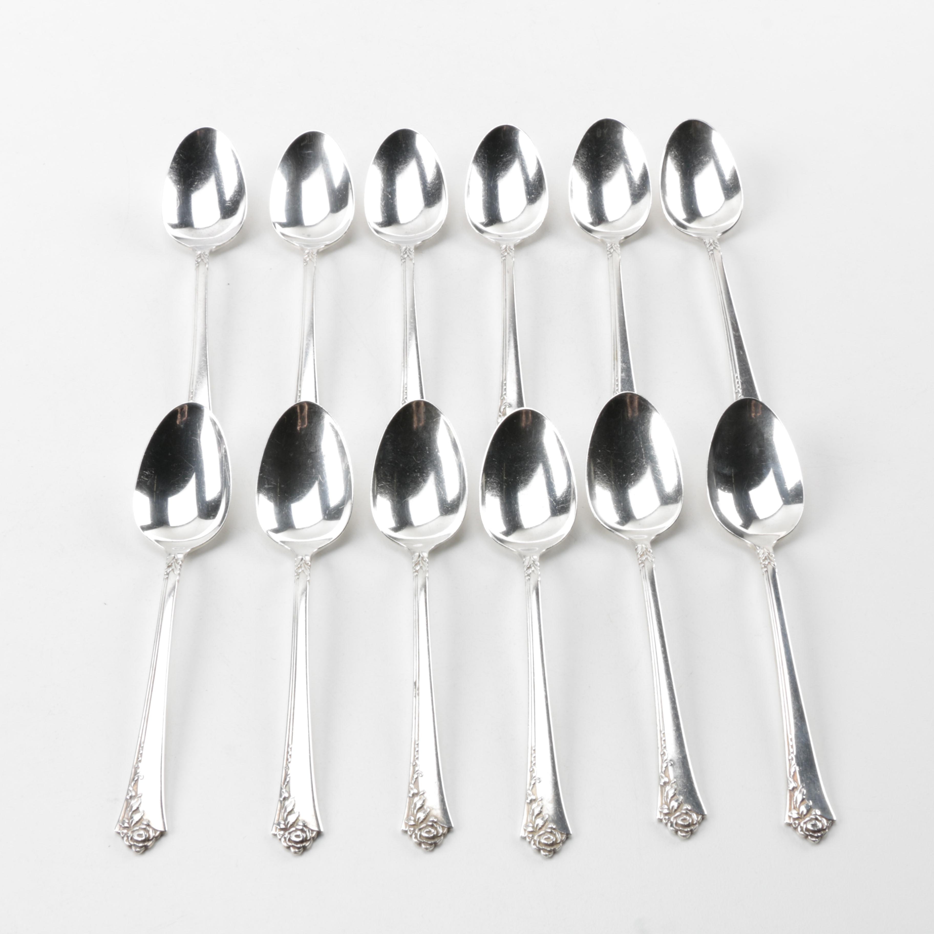 Oneida Heirloom "Damask Rose" Sterling Silver Flatware Collection