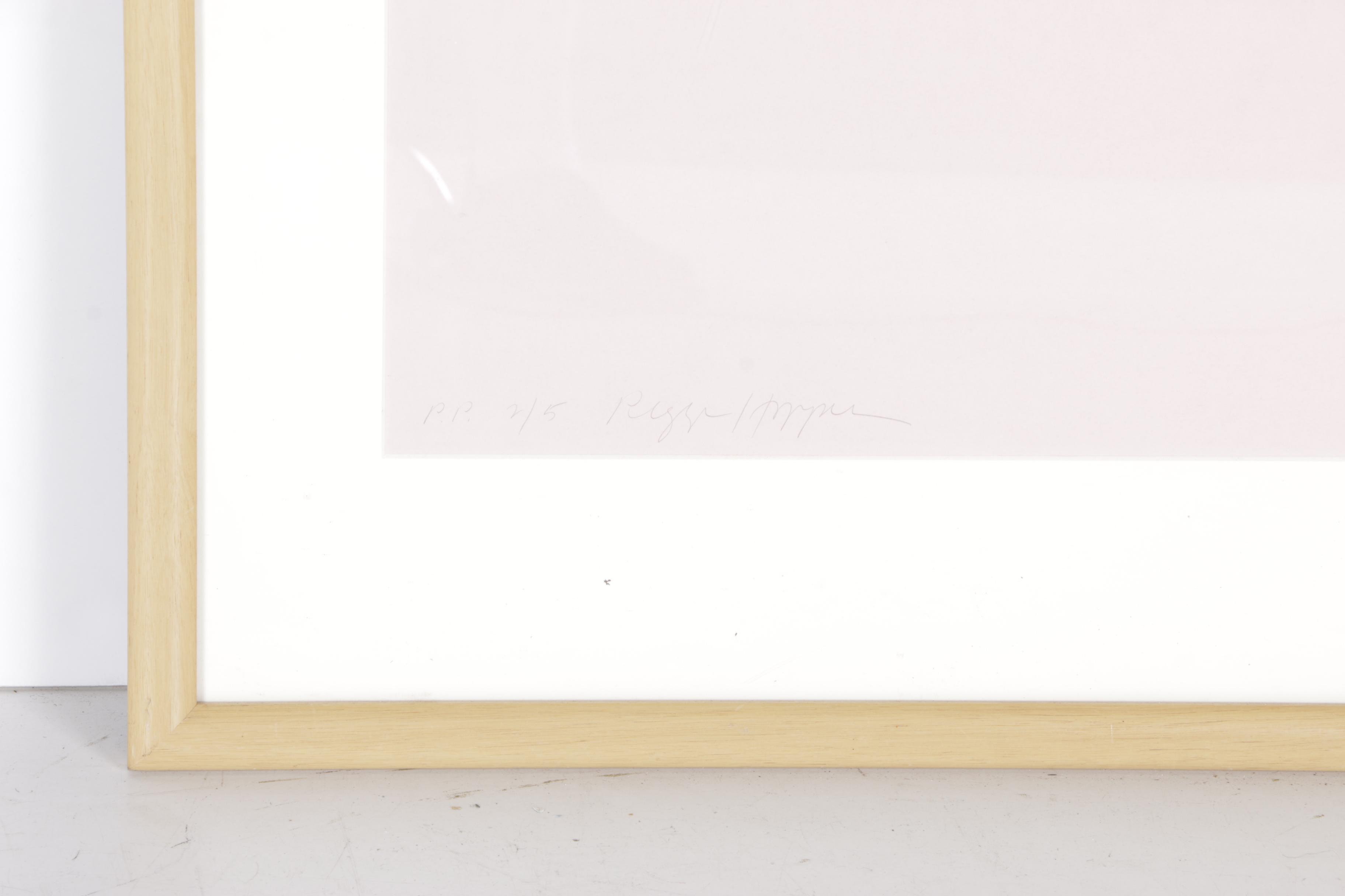 Pegge Hopper Limited Edition Serigraph "Apricot Summer"